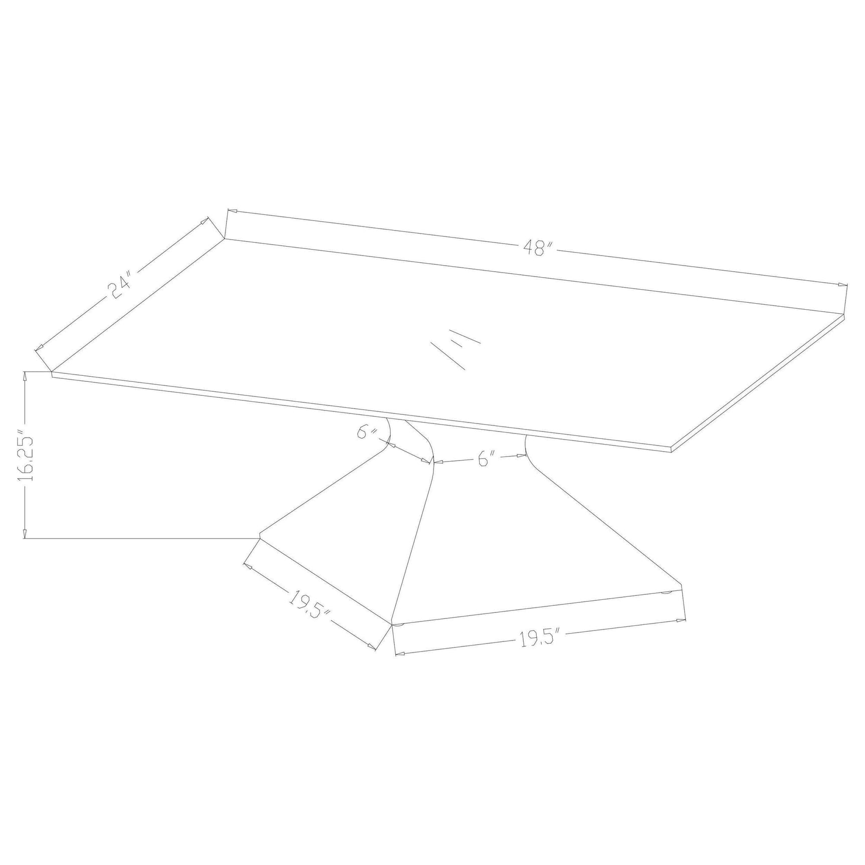 Jenny coffee table with clear glass top and chrome stainless steel frame