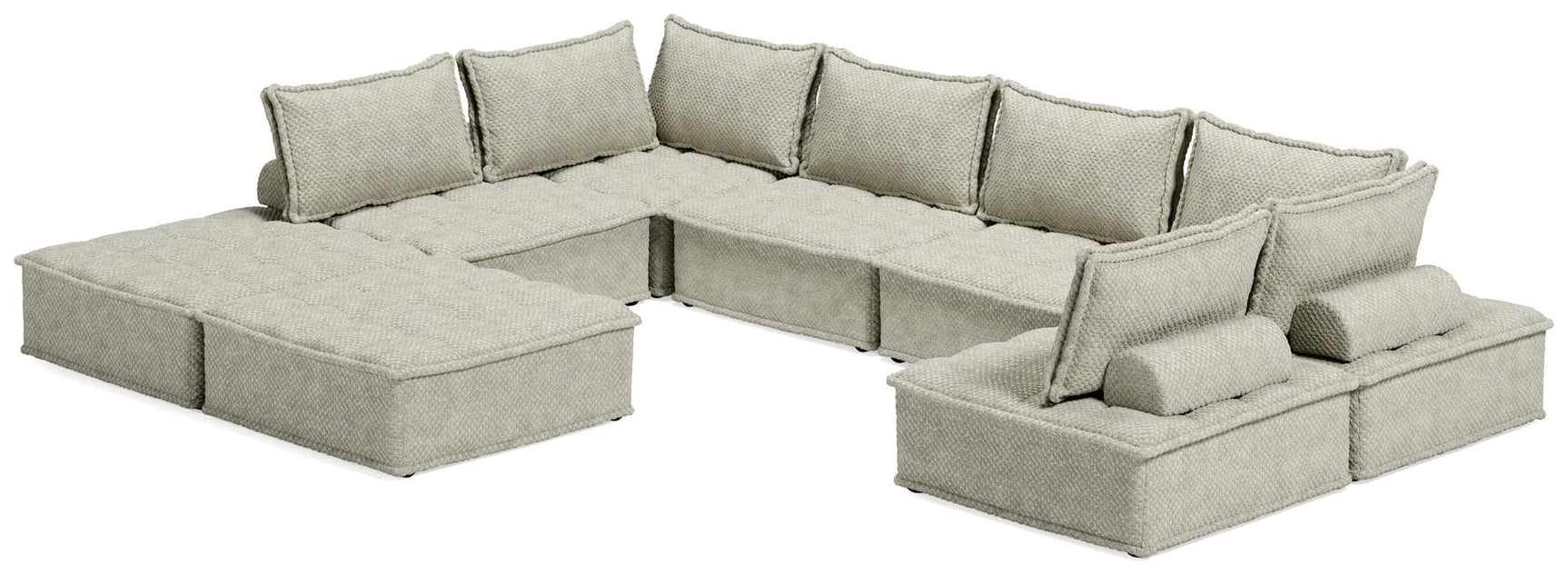 Bales Taupe 8-Piece Modular Seating main view