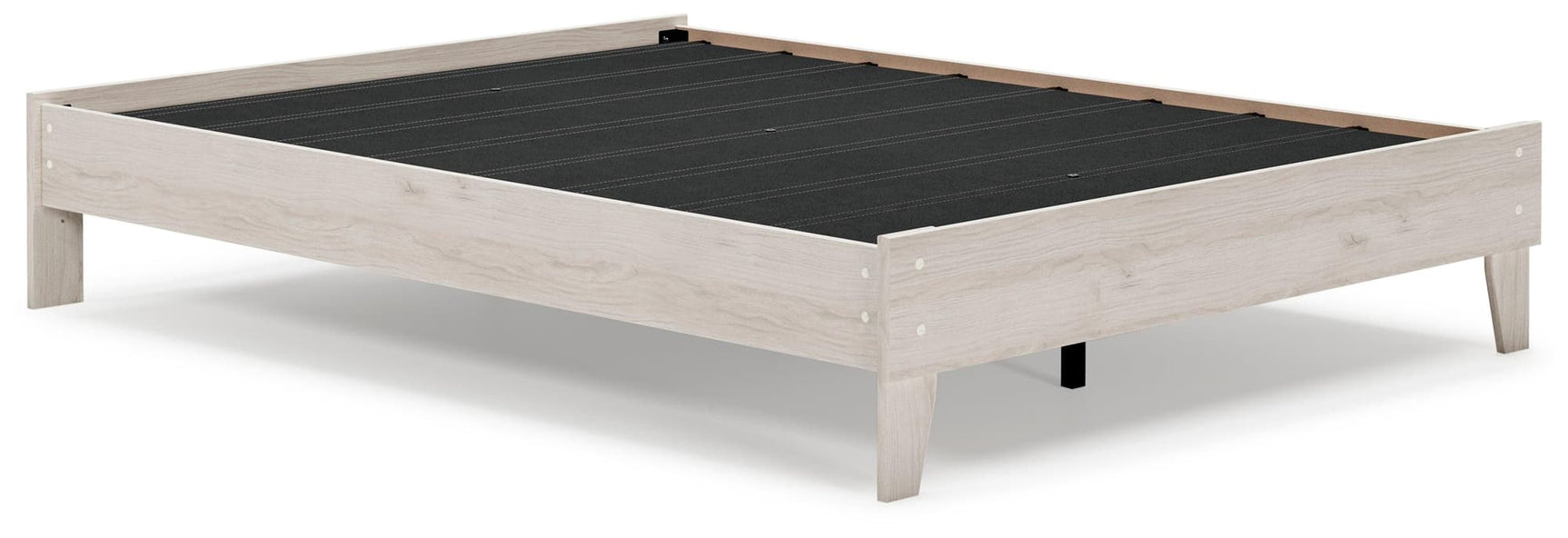 Socalle Light Natural Queen Platform Bed front view