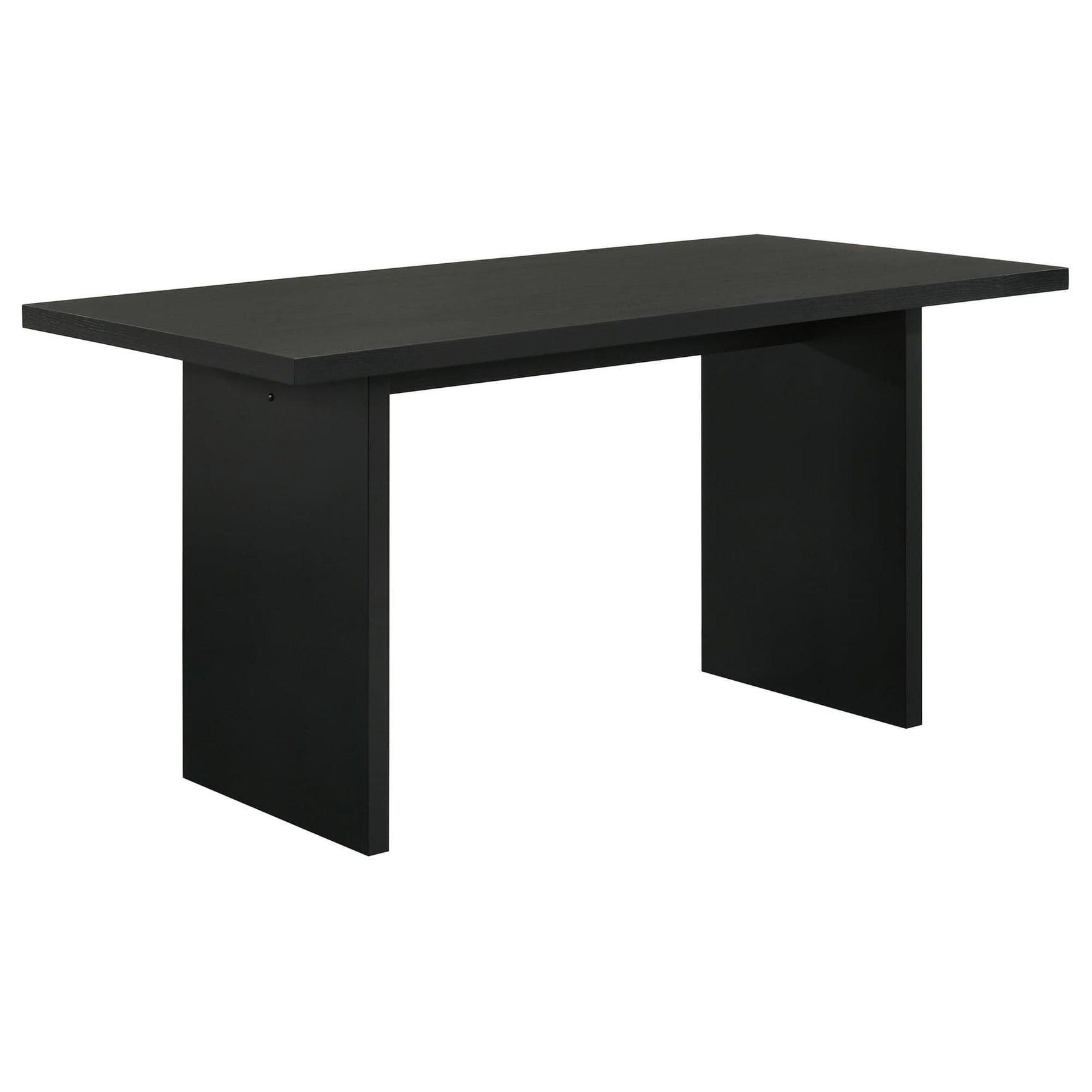 Decker 70-inch Black Rectangular Counter Height Dining Table, front view