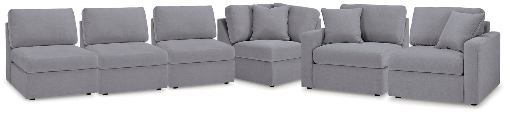 Main view of Modmax Granite 6-Piece Sectional sofa
