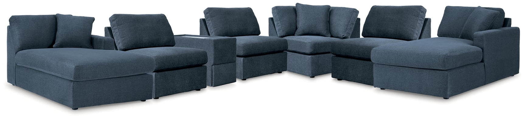Main view of Modmax Ink 7-Piece Sectional sofa