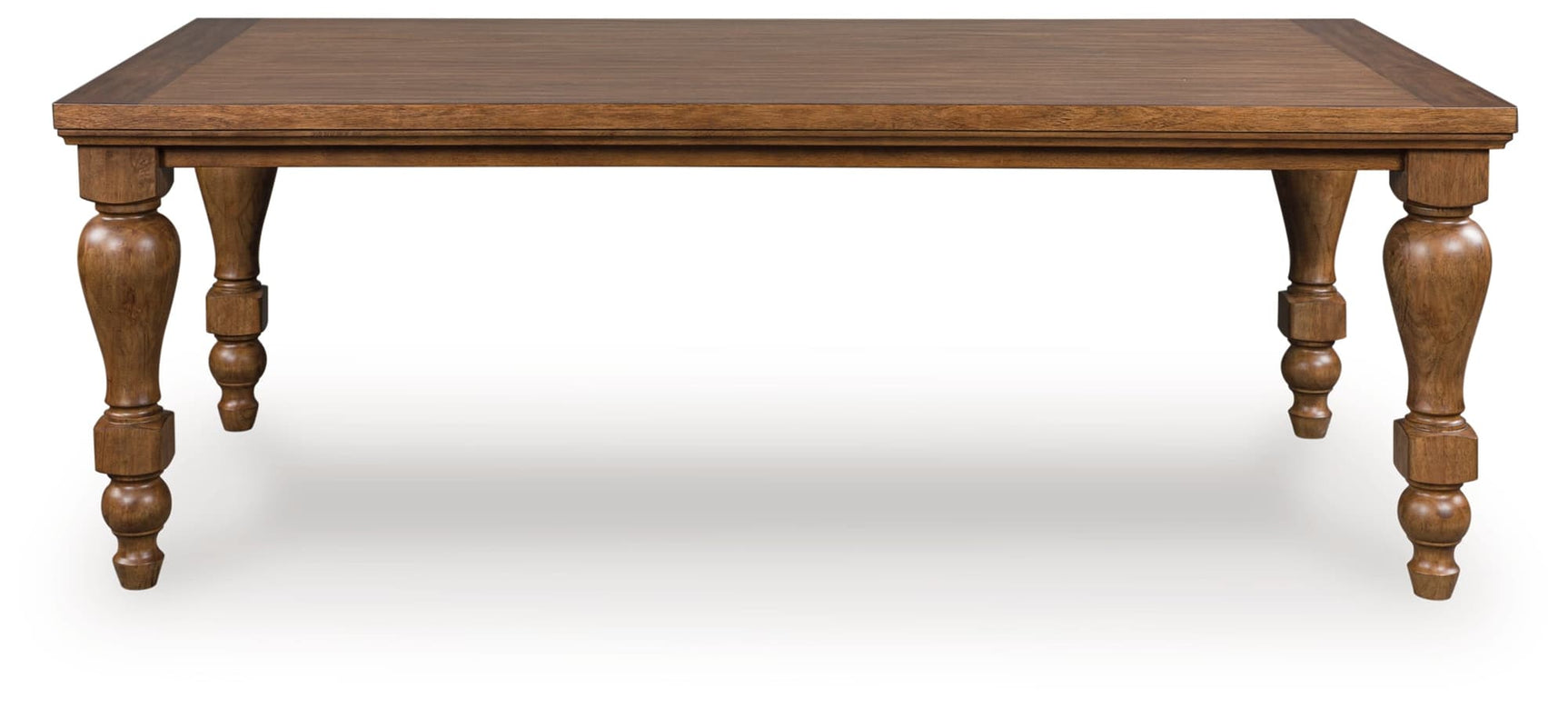 Greddinton Brown Dining Table front view