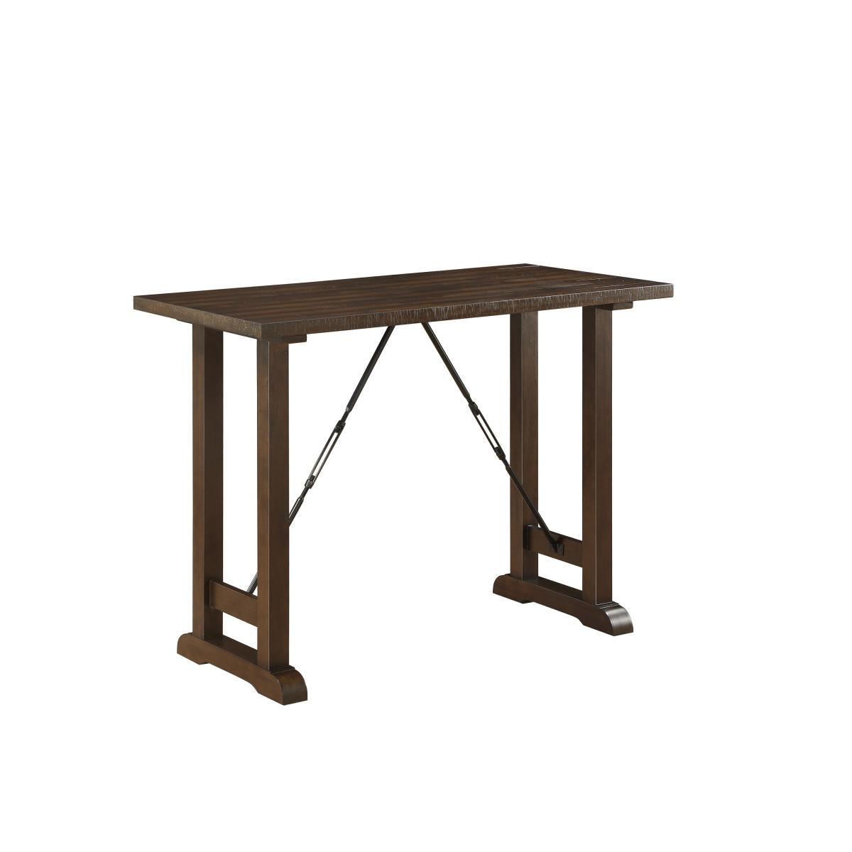 main view of Bracknell Brown Cherry Counter Height Set furniture