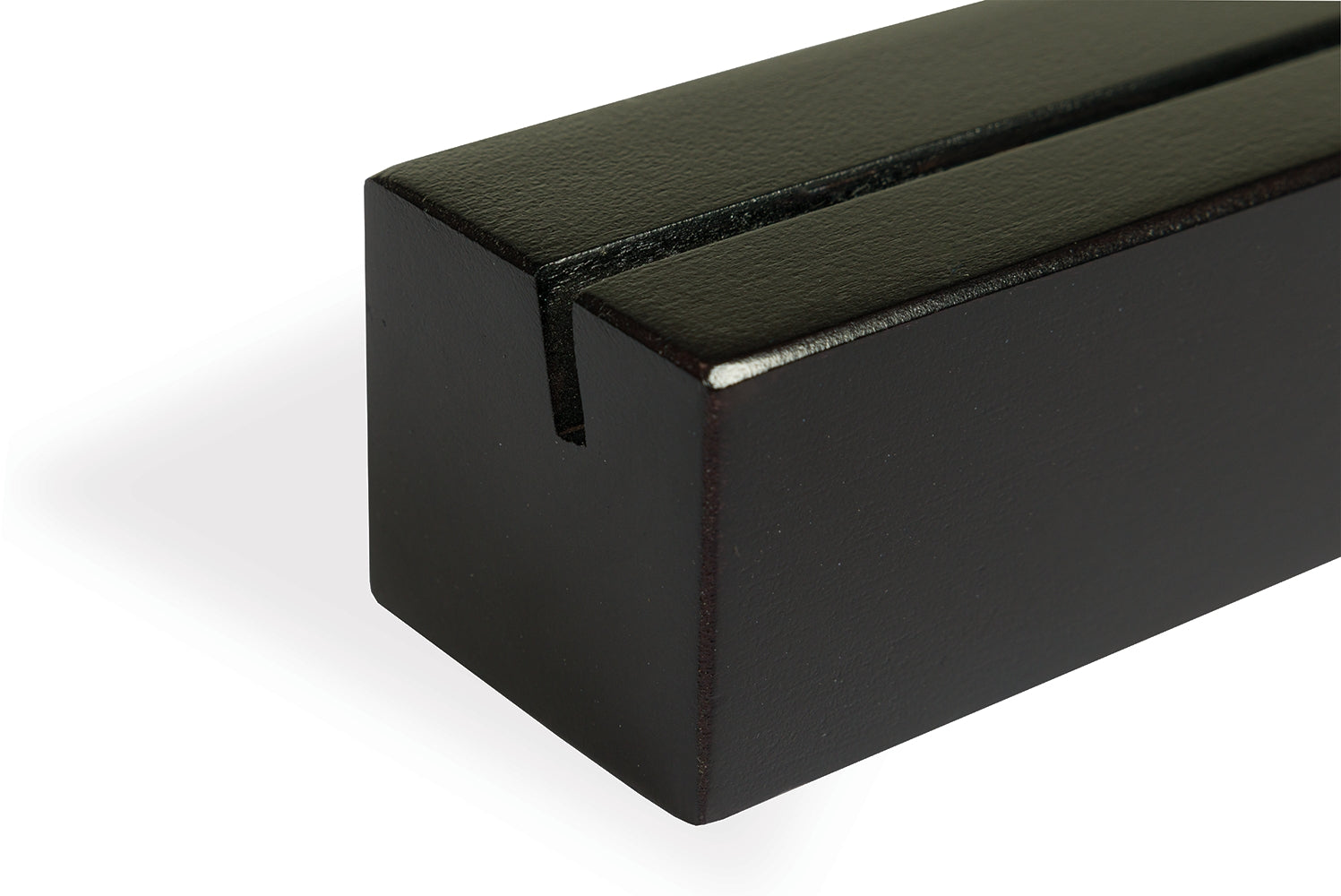 Detailed view of Ashley Luxe StoreDisplay multi sign holder hardware A