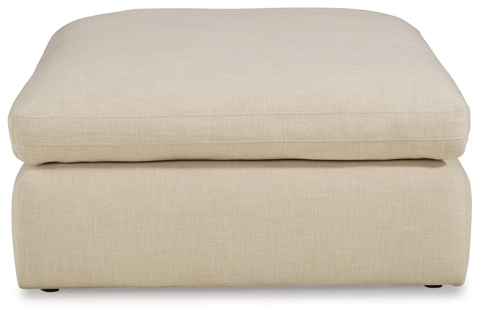 Elyza Linen 5-Piece Sectional with Ottoman - image 5