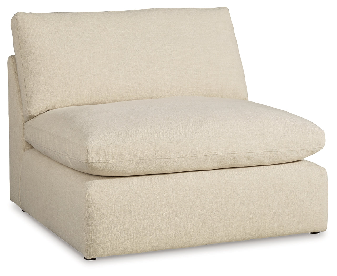 Detail angle of Elyza Linen upholstery