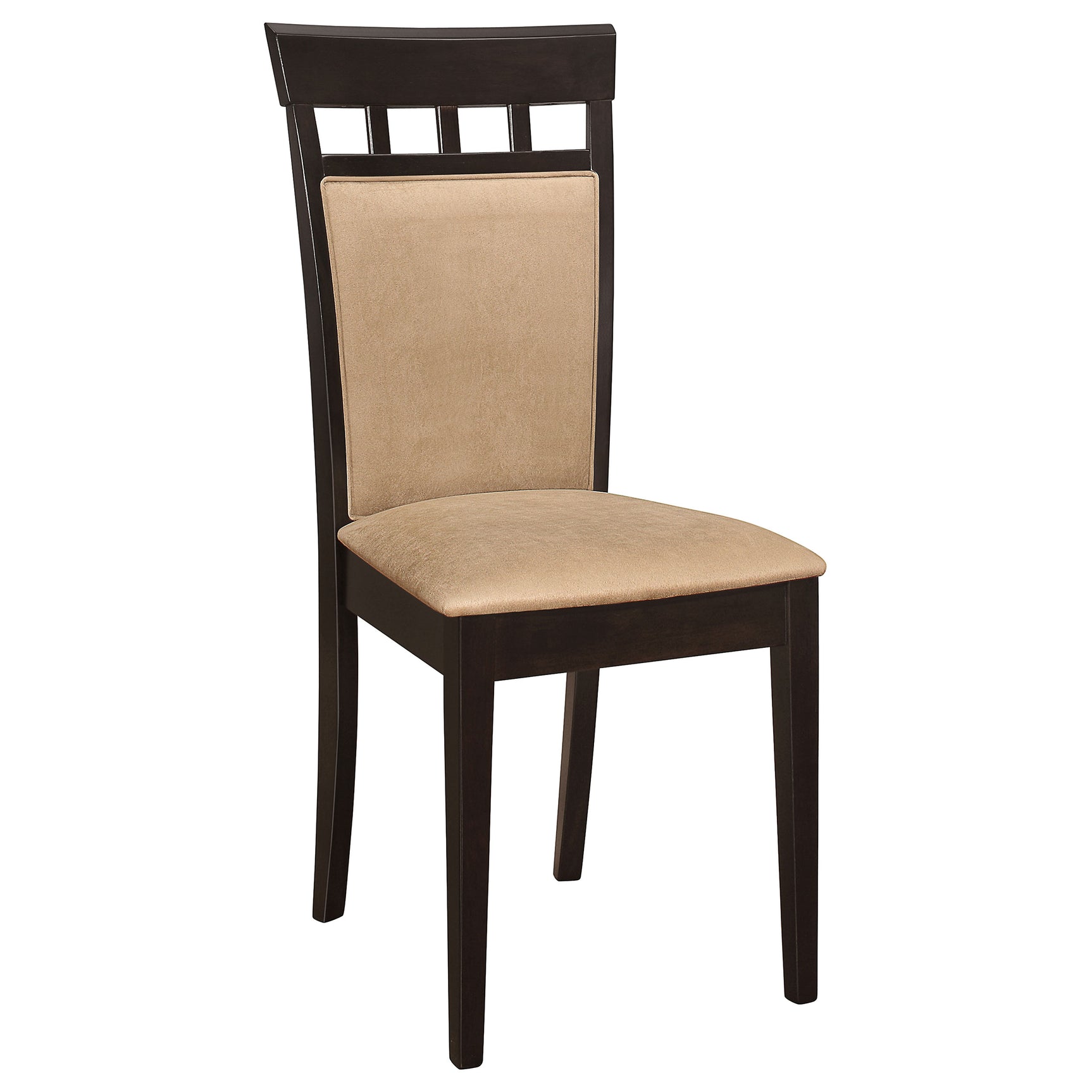 Room angle showing dining set in living space