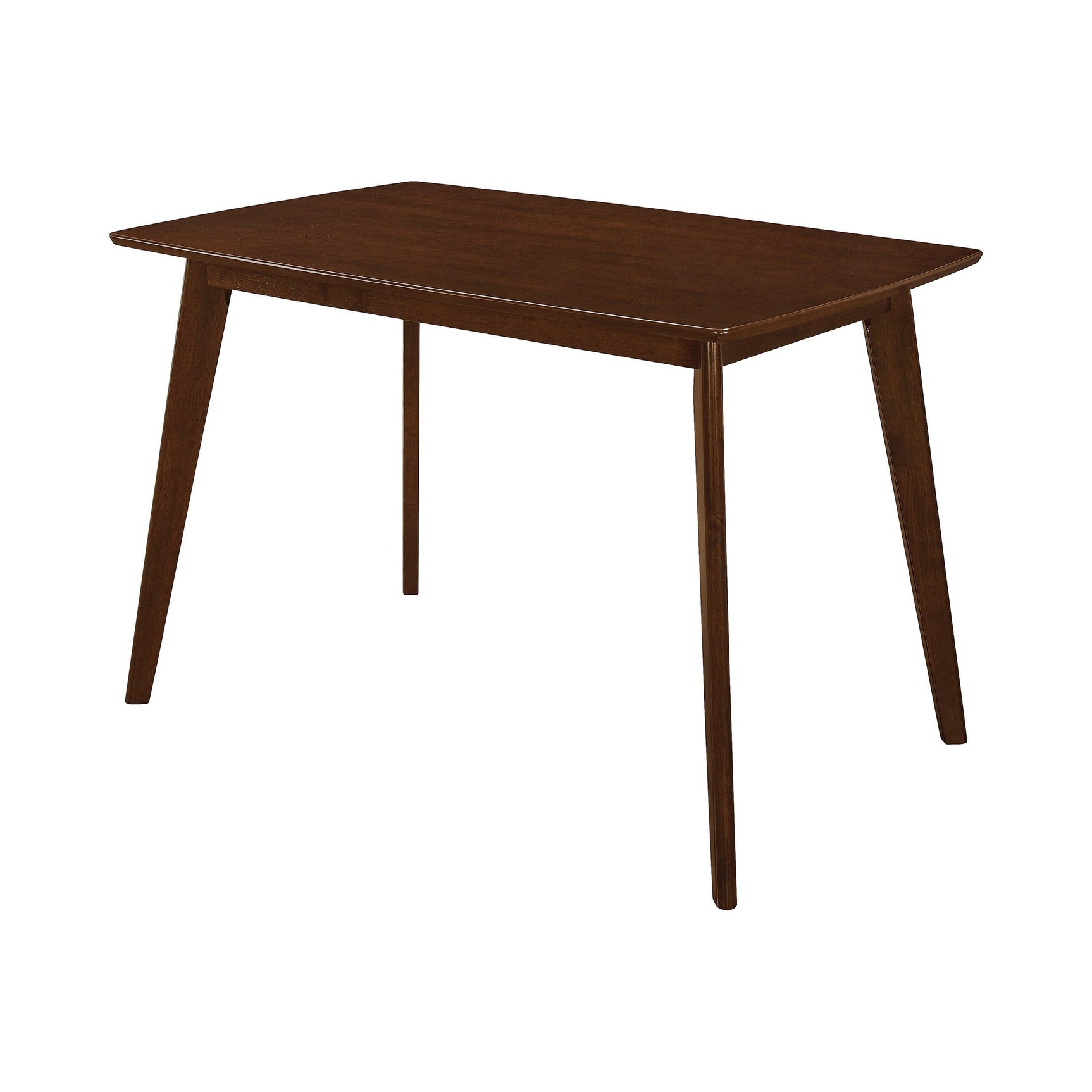 Kersey Dining Chair leg detail with chestnut finish