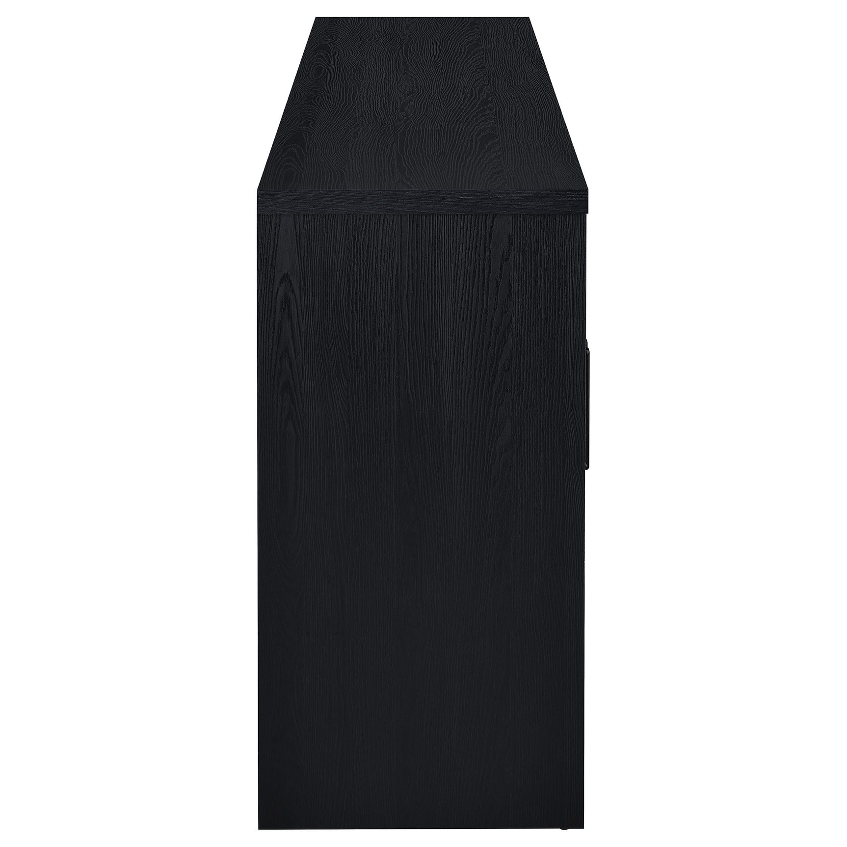 Back view showing Riva sideboard construction