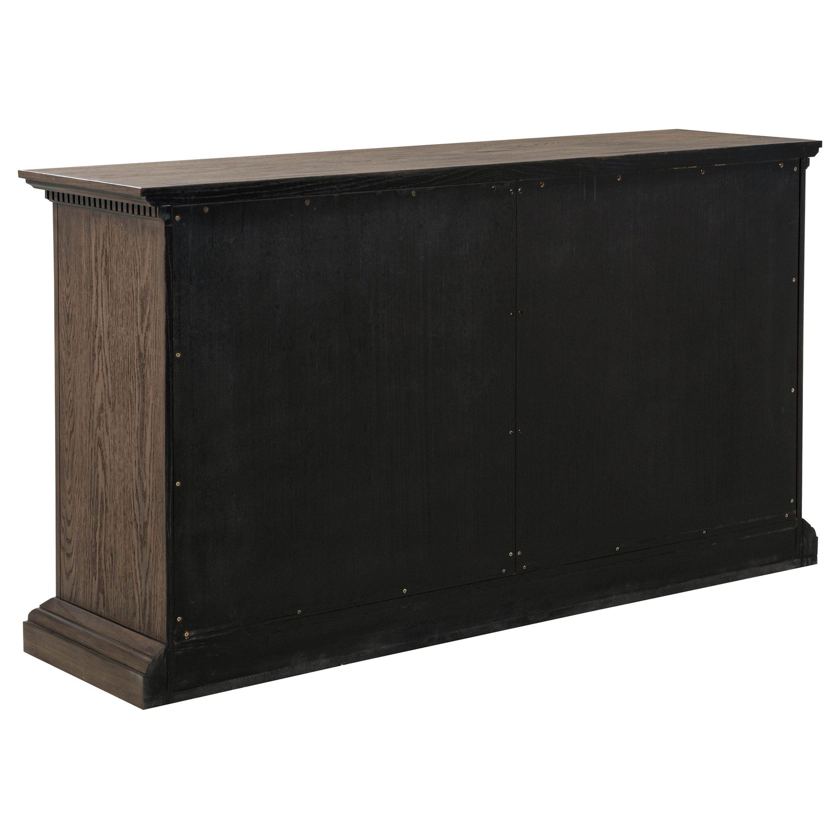 Dentil trim detail below server top