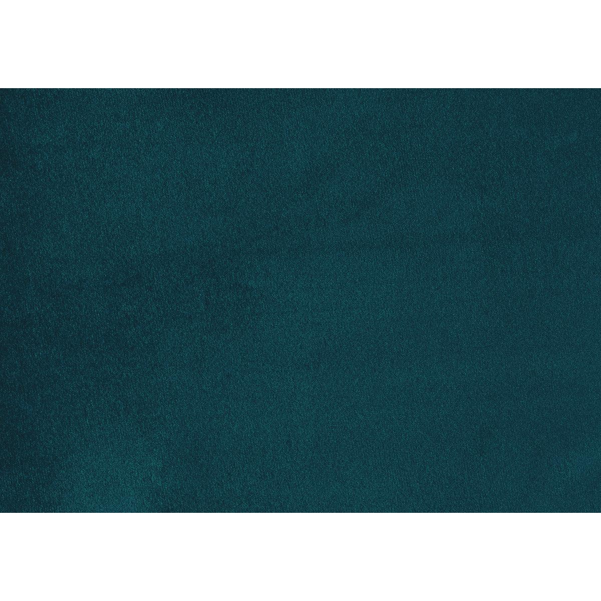 Kyrie teal velvet accent chair grouped view