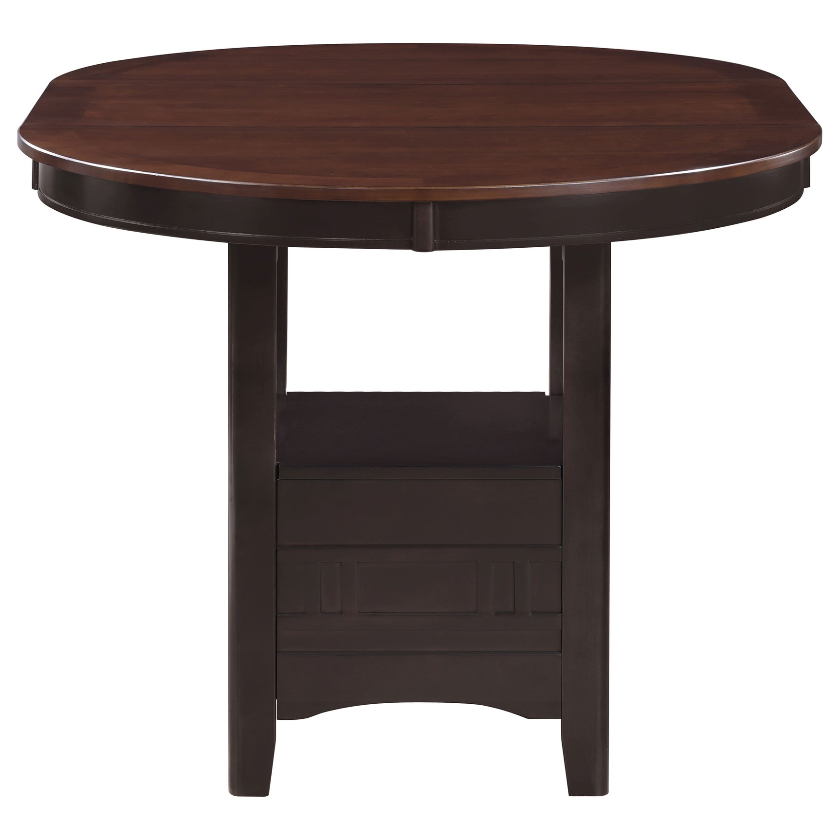 Side view of Lavon Oval dining chairs