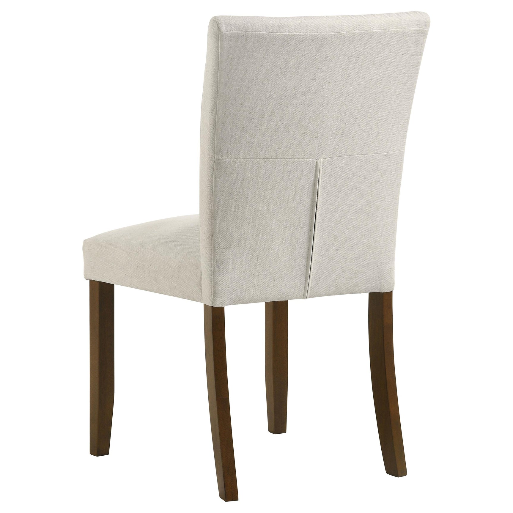 Brown finish hardwood legs of Cantley dining chair