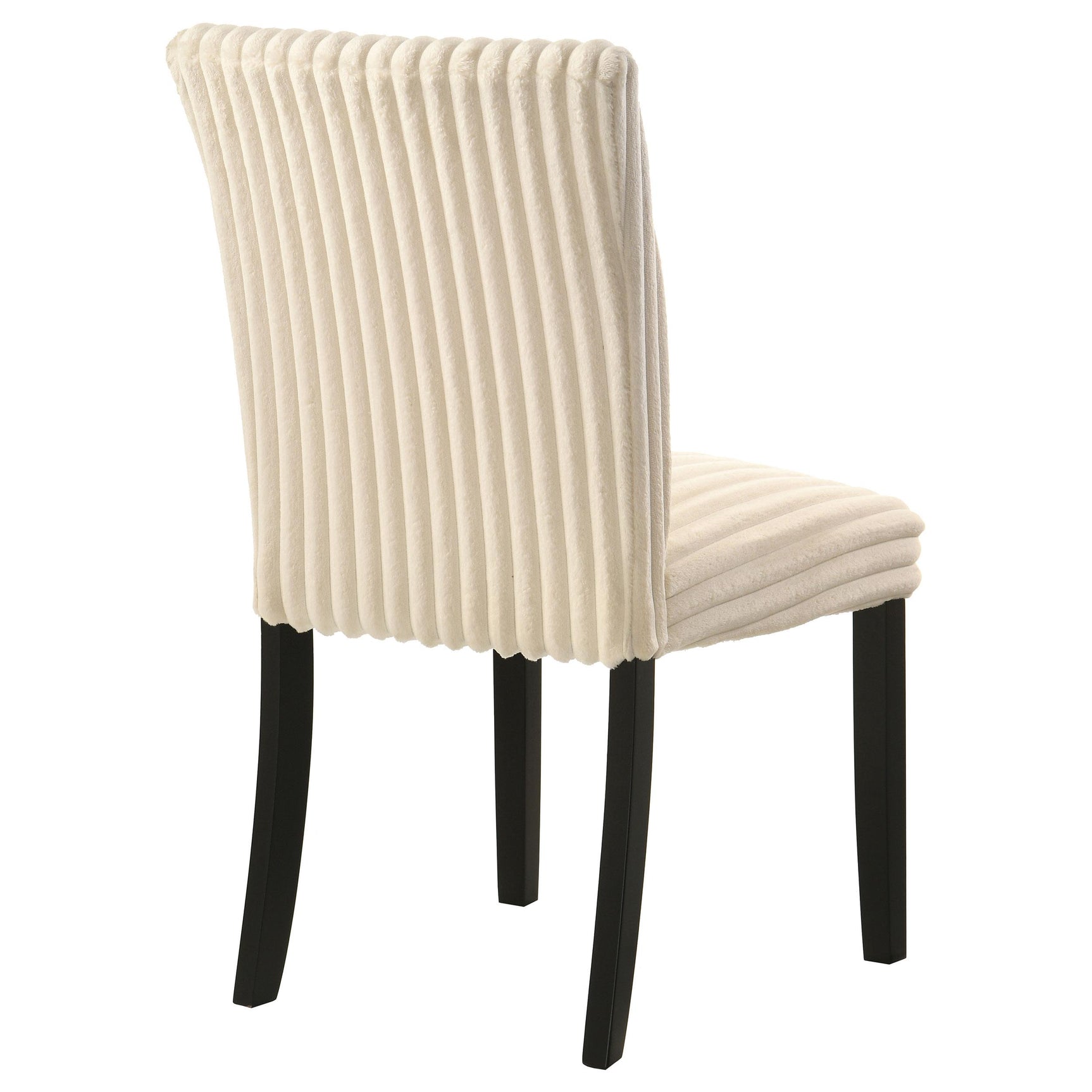 Back and side view of chair