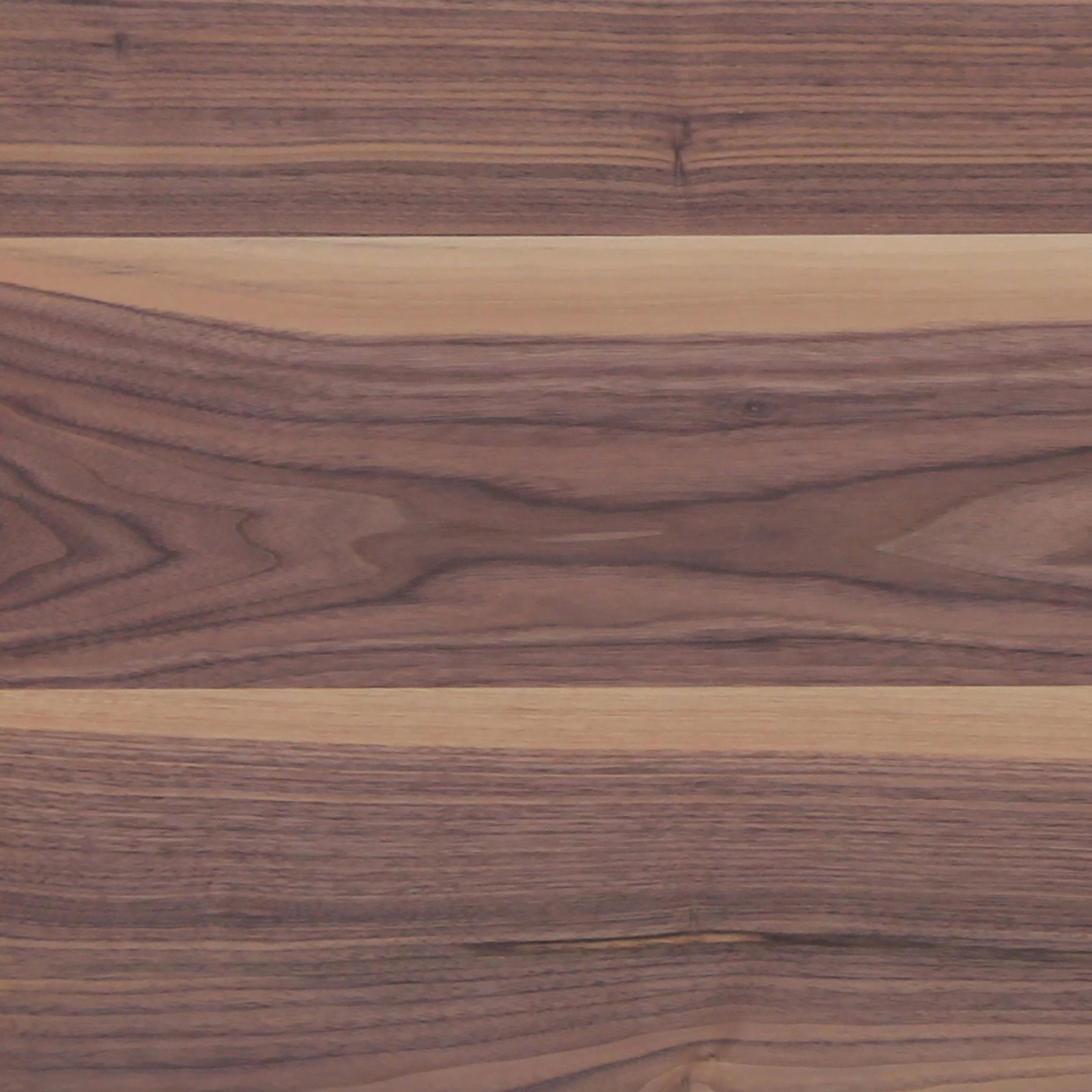 Top-down view of Spring Creek dining table with extension leaf