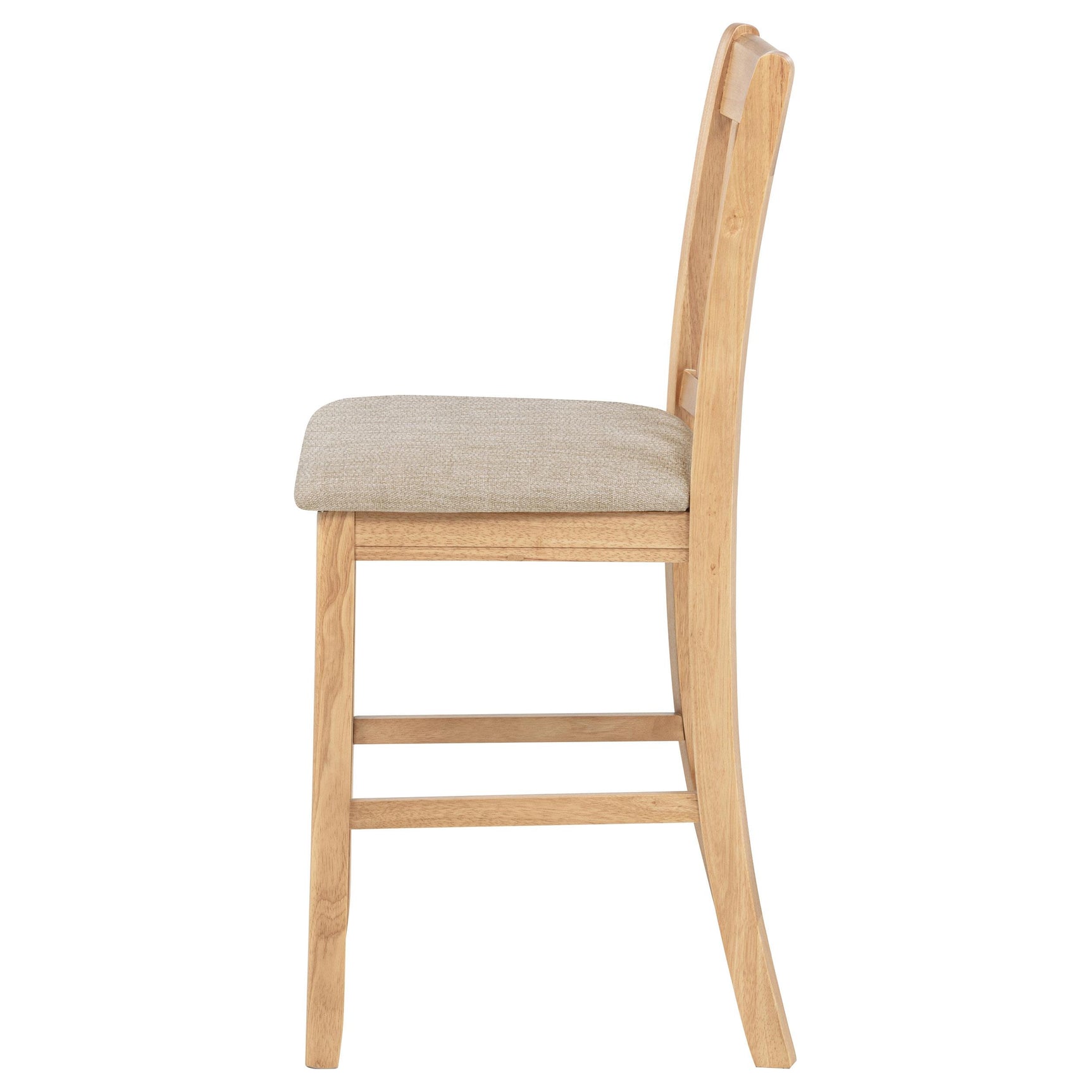 Base and legs detail of Lavon chair with plastic glides