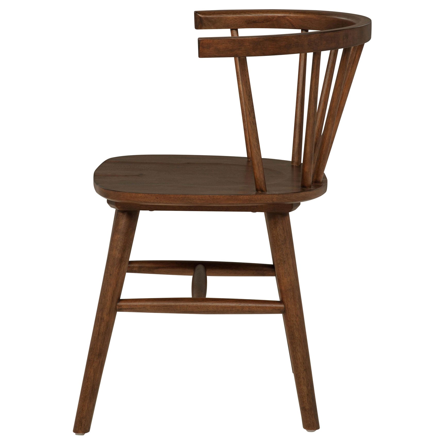 Angle showing angled legs and stretchers