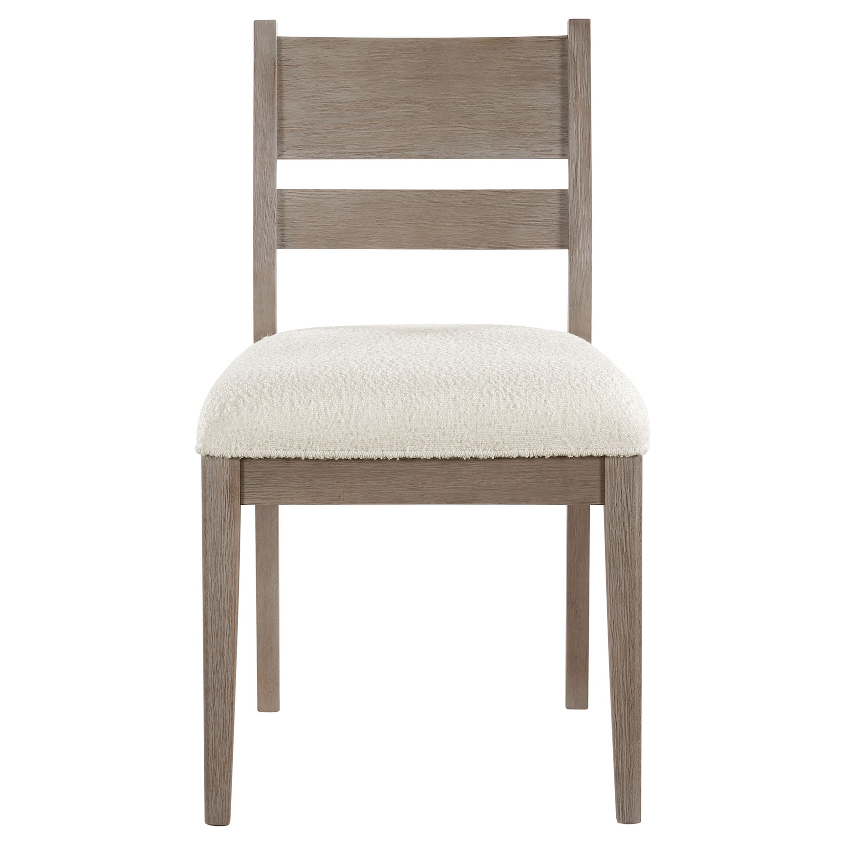 detail view of Cornelia Coastal Grey Rectangular Dining Room Set