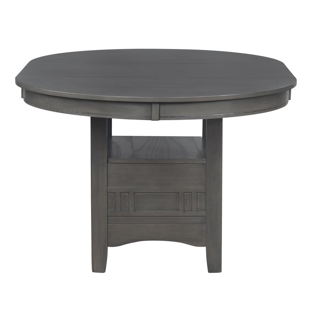 Lavon Dining Table metal curved legs detail