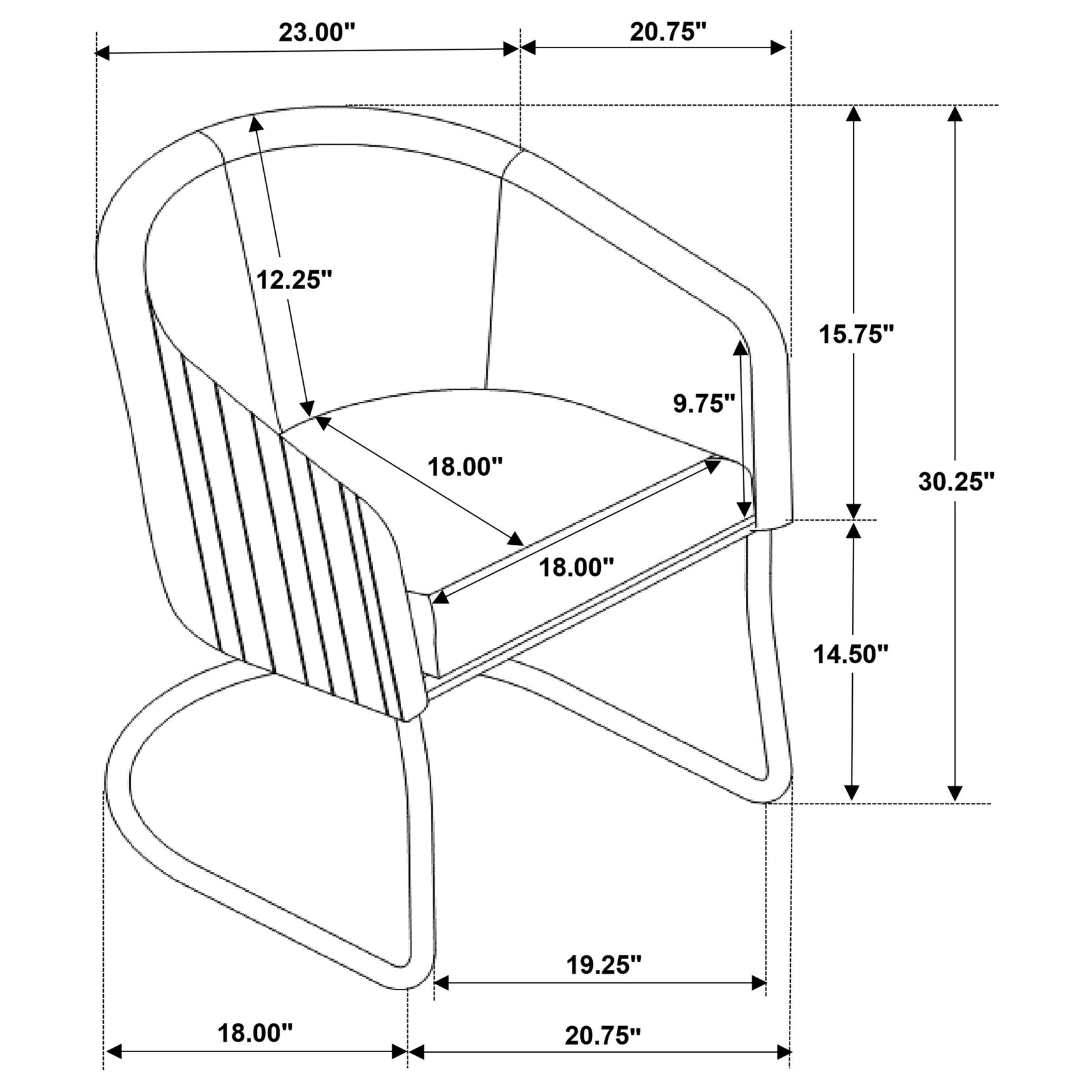 main view of Aviano Base Gunmetal Circular Dining Room Set dining room furniture