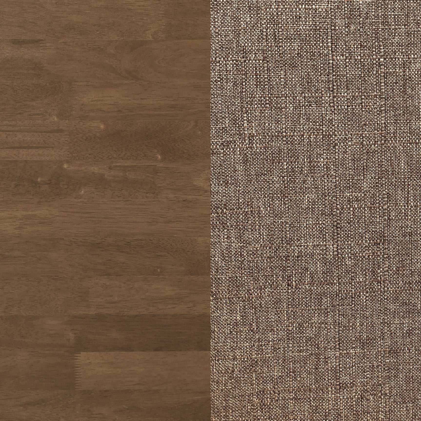 Chair seat detail matching wood finish