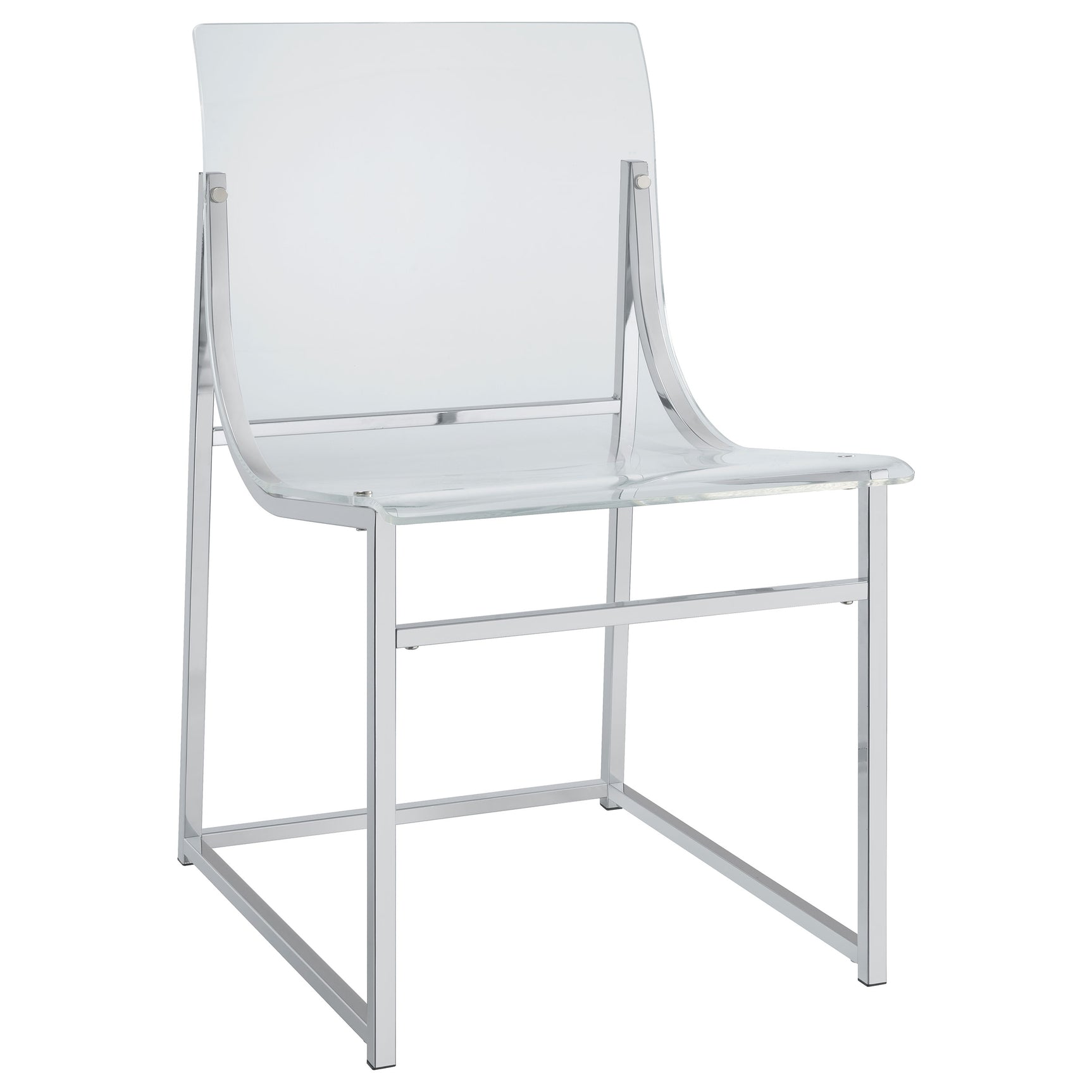 Detail view of chair construction in Keeling Dining Set