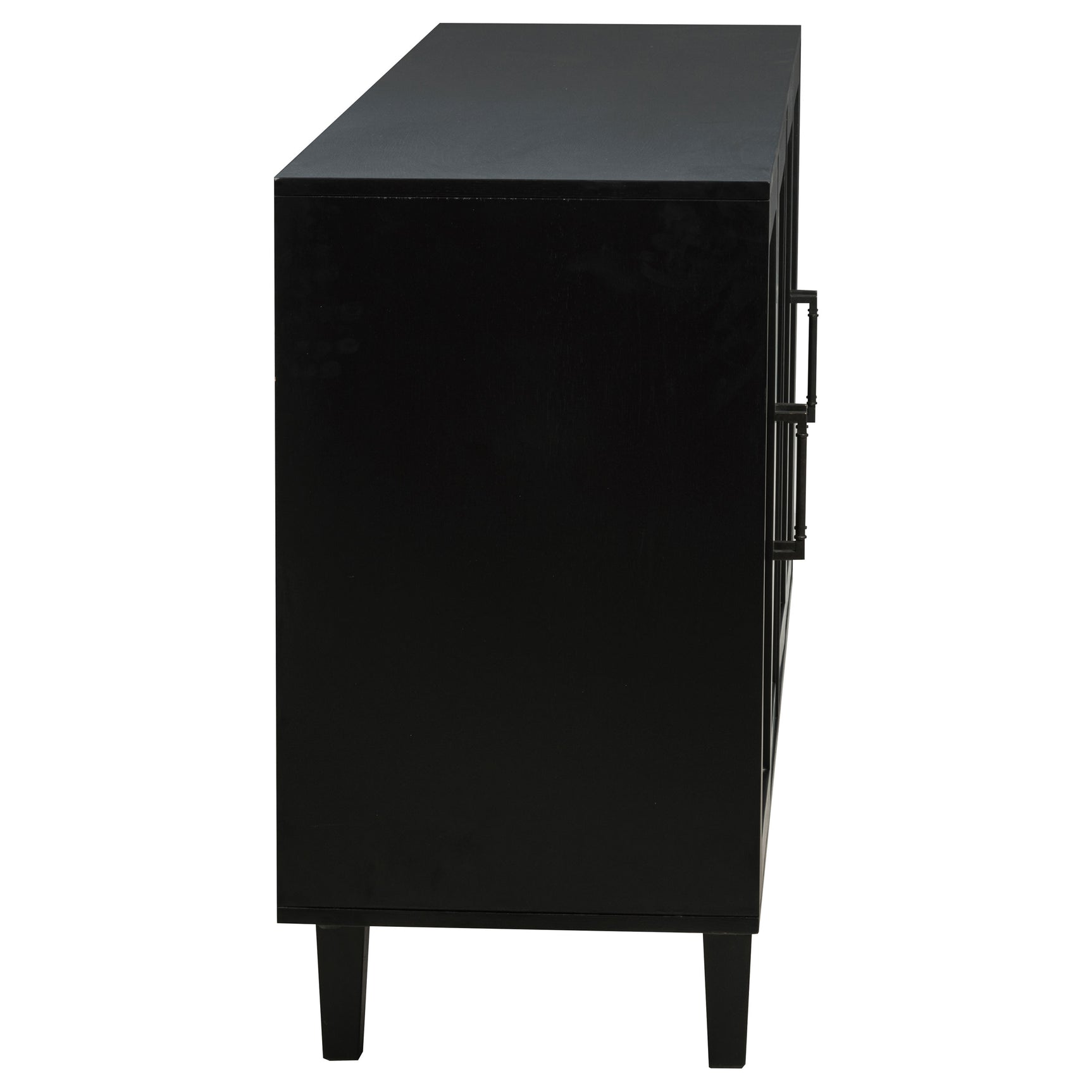 Main view of Middleton Natural Brown Black Extension Leaf Dining Room Set dining room furniture