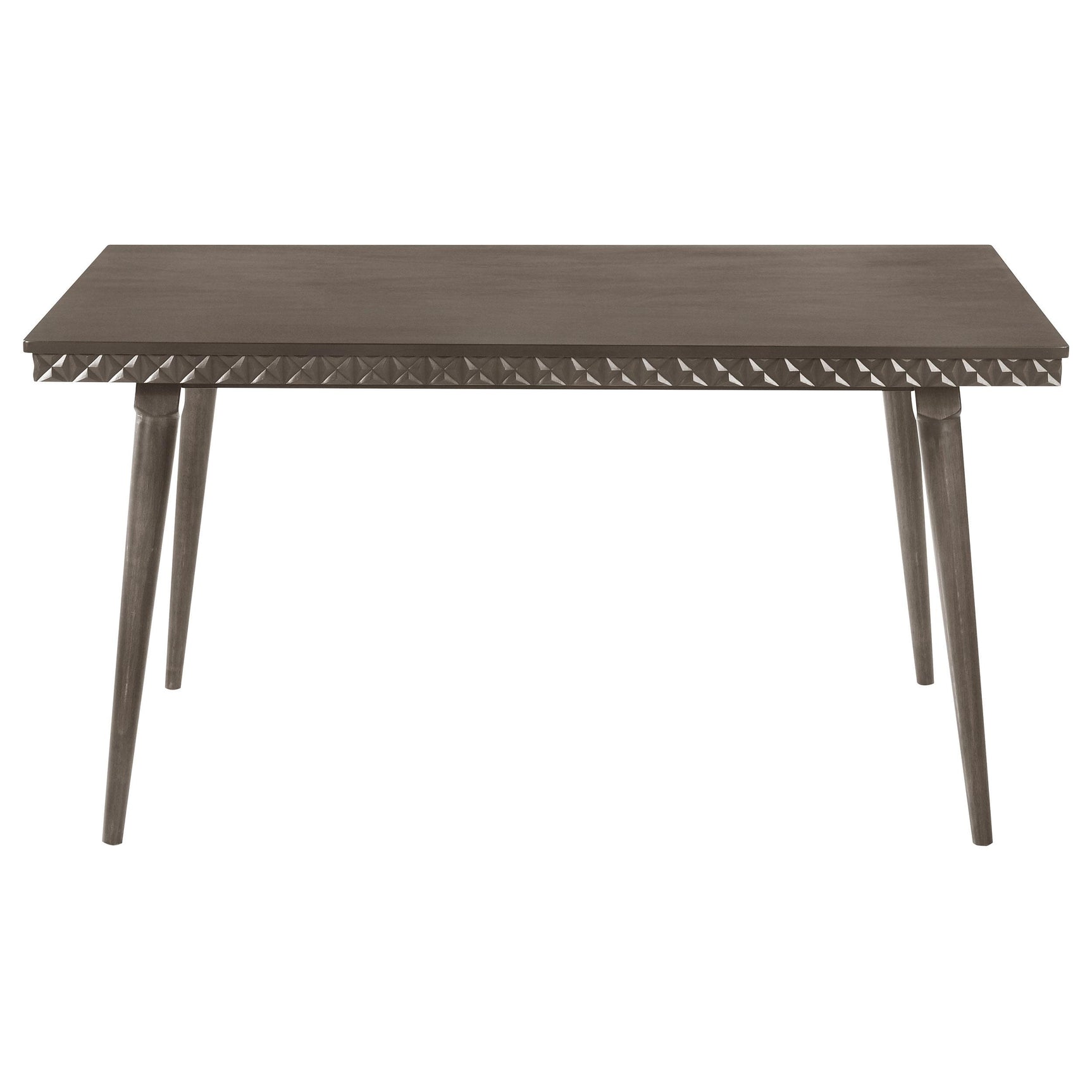 Onslow dining table tabletop edge detail