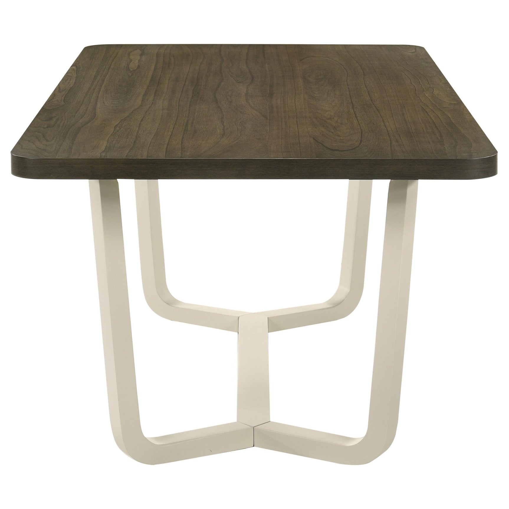 Side view of Biloxi rectangular dining table
