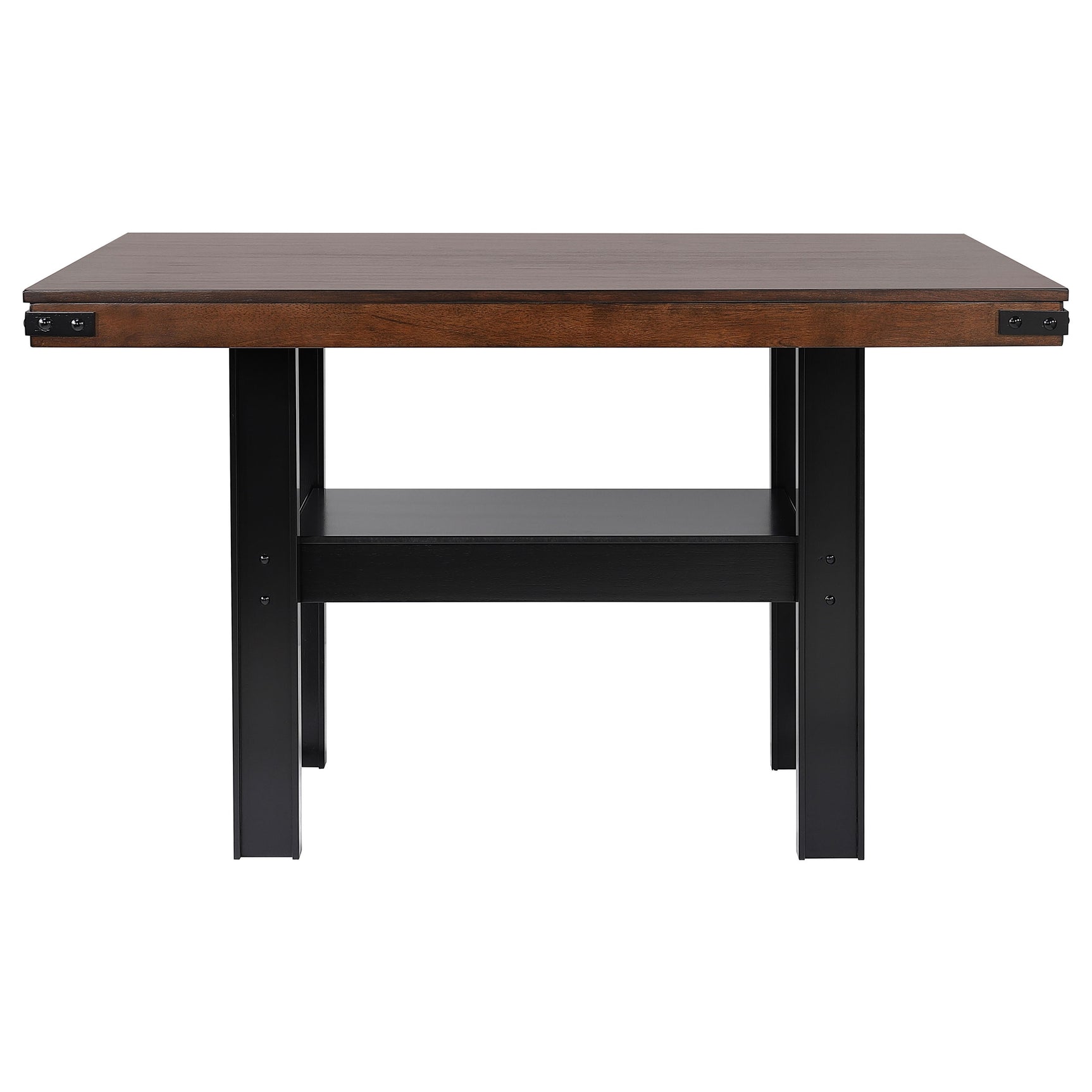 Patterson Mango Oak Counter Height Dining Set side angle
