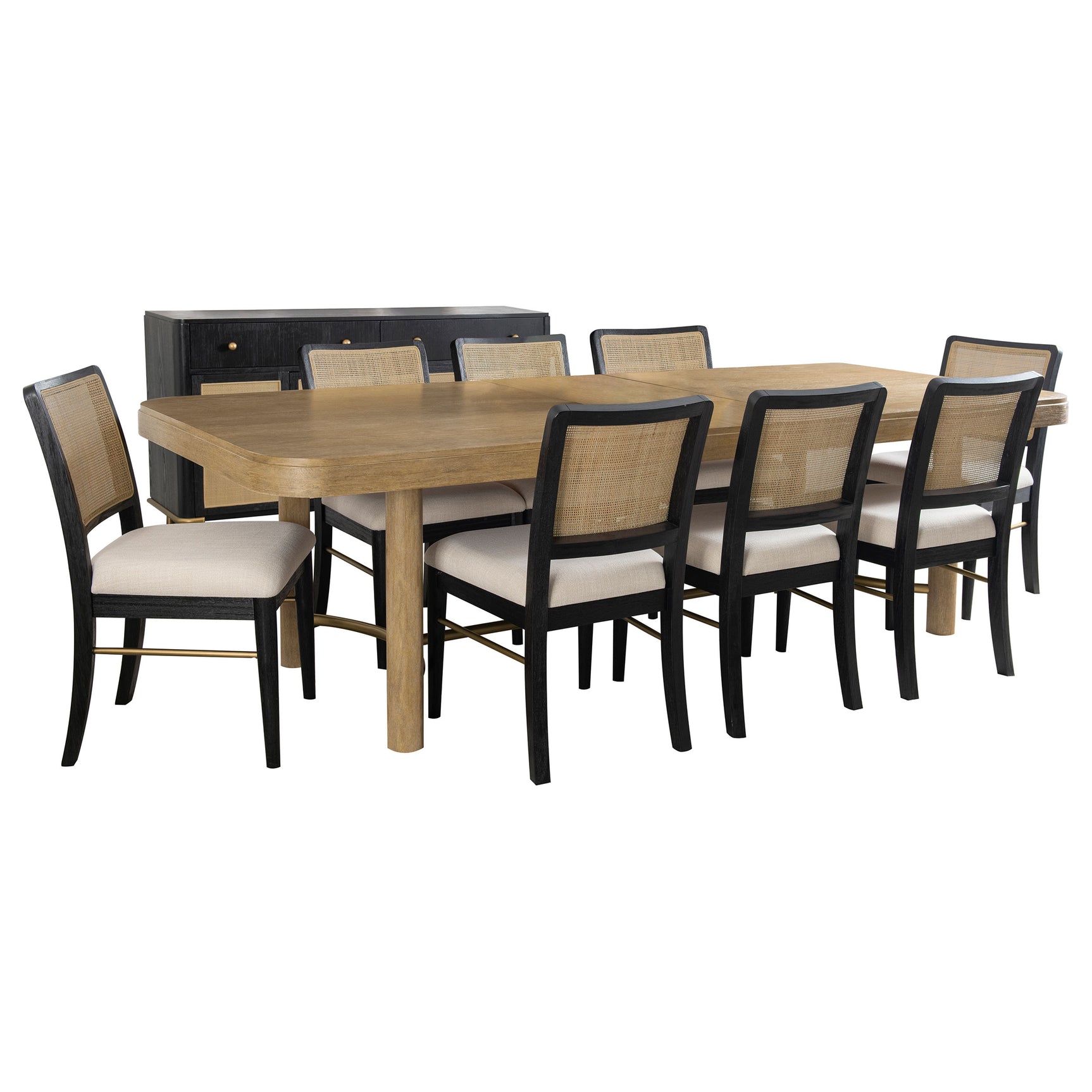 Main view with table and 8 side chairs