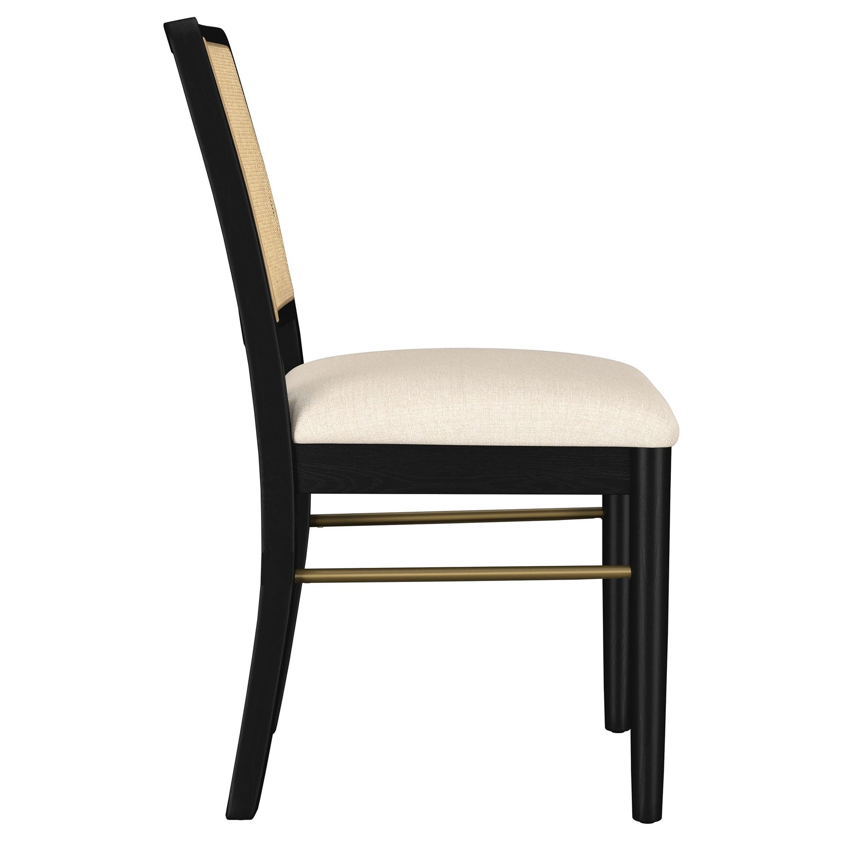 Arini Chair showing plastic glide foot