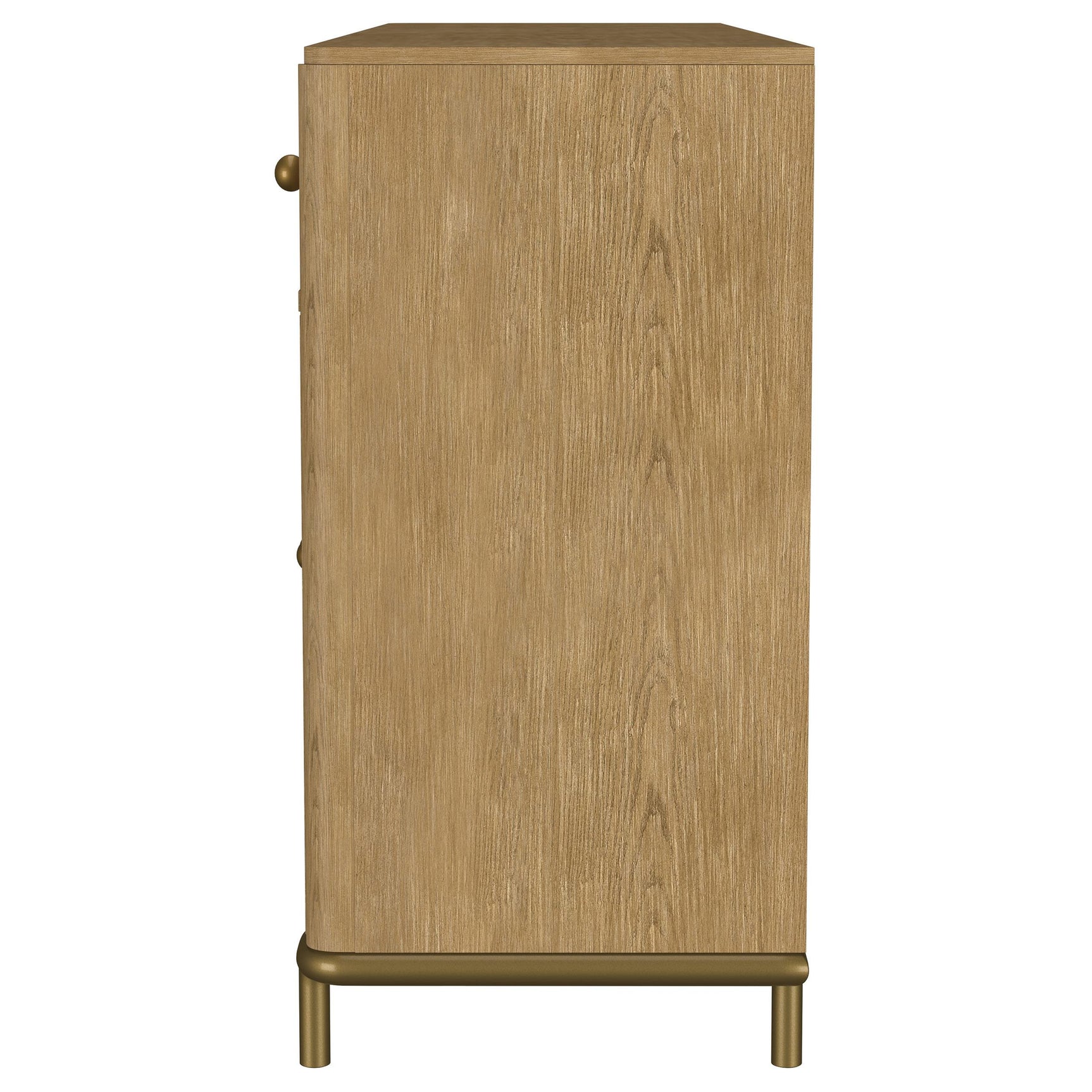 Arini sideboard top surface showing wood veneer texture