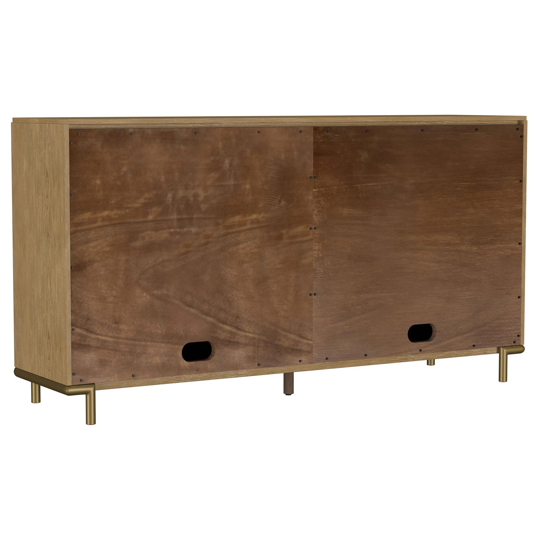 Legs and base with antique brass finish