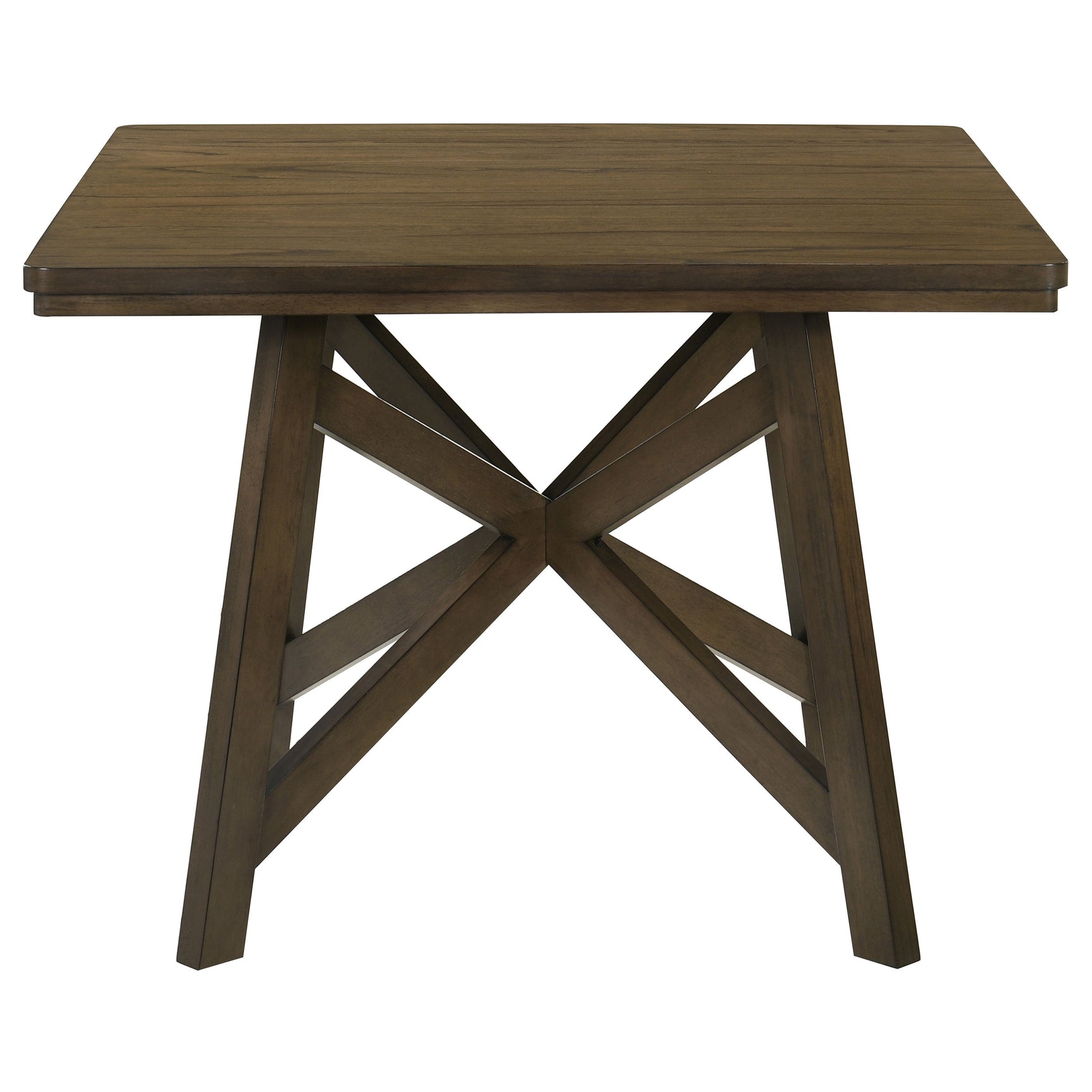 Main view of Canfield Brown 47-inch dining table