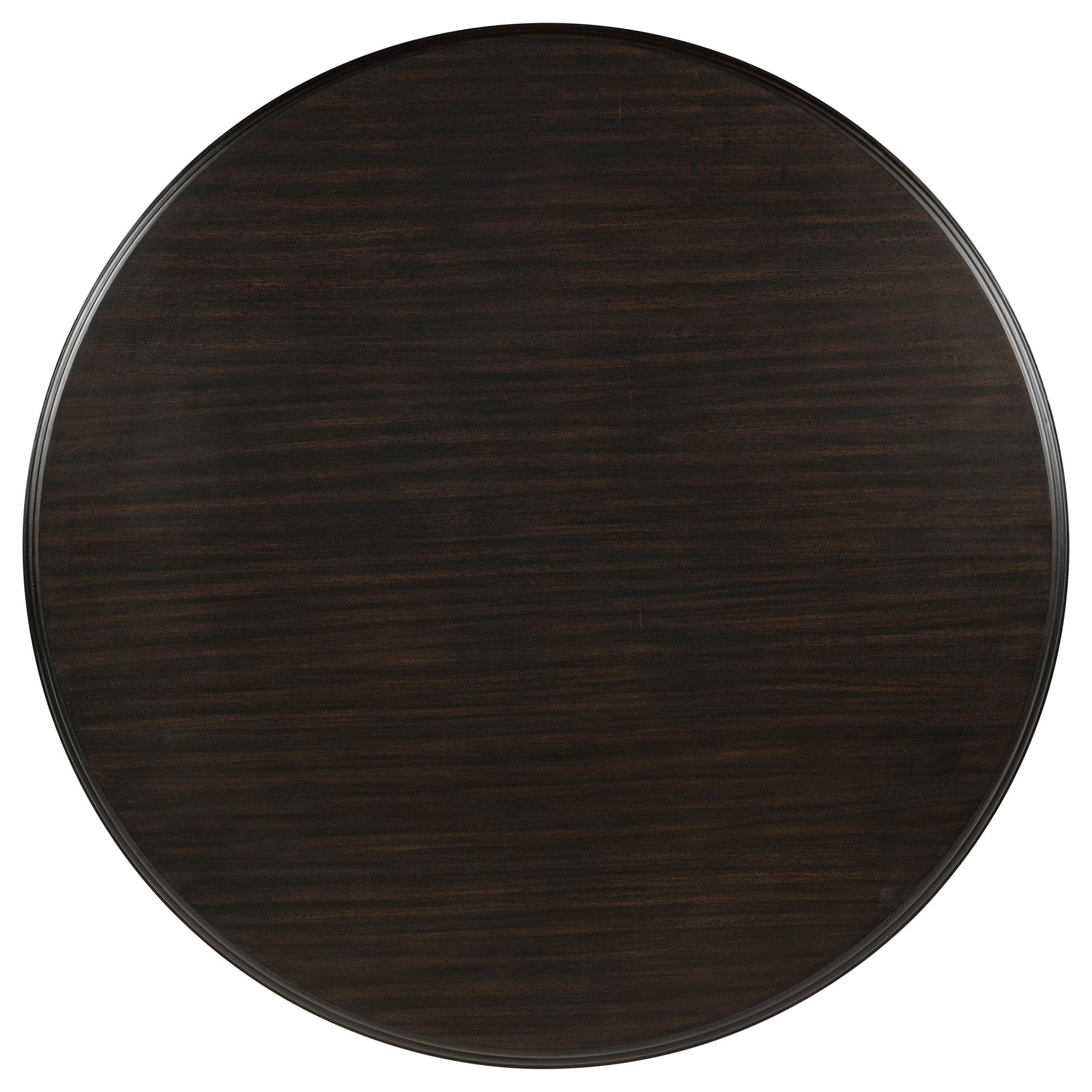 Detail of the half convex tabletop edge profile