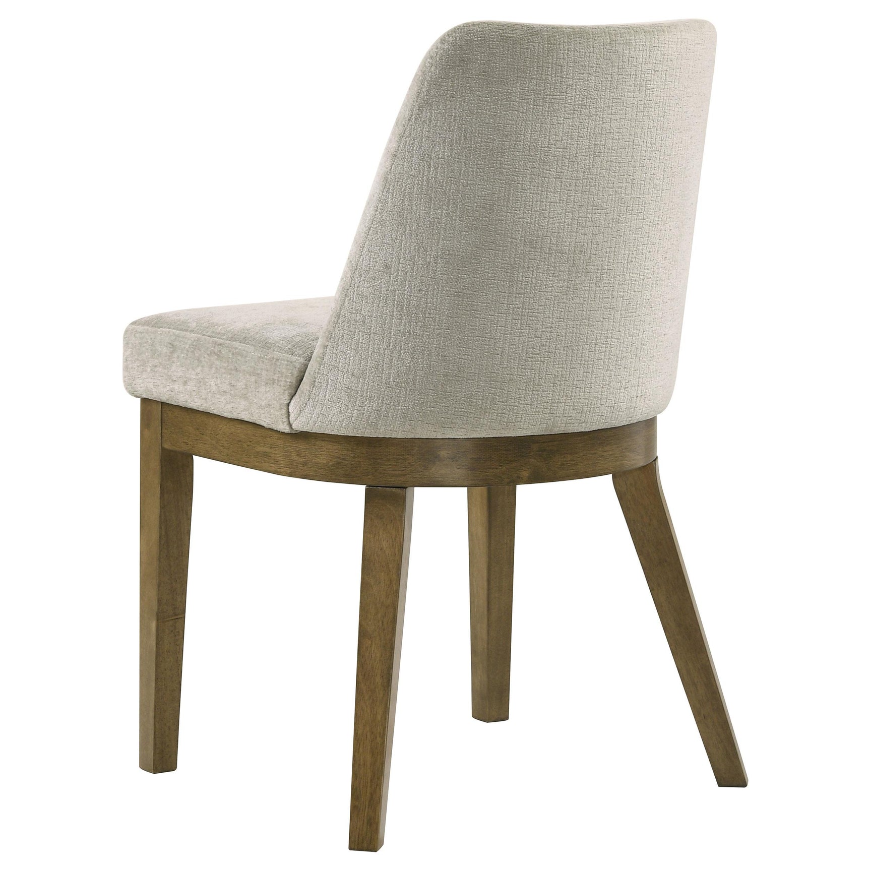 Detail of chair seat cushion fabric