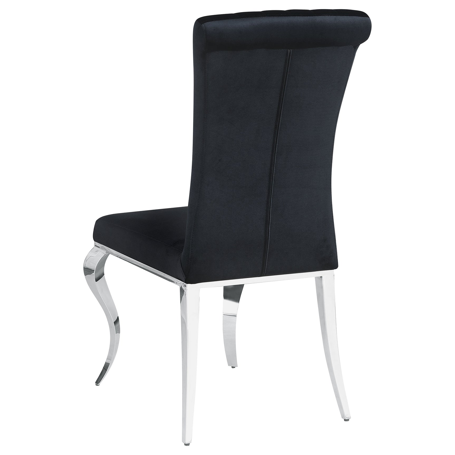 close-up detail of chair upholstery and finish