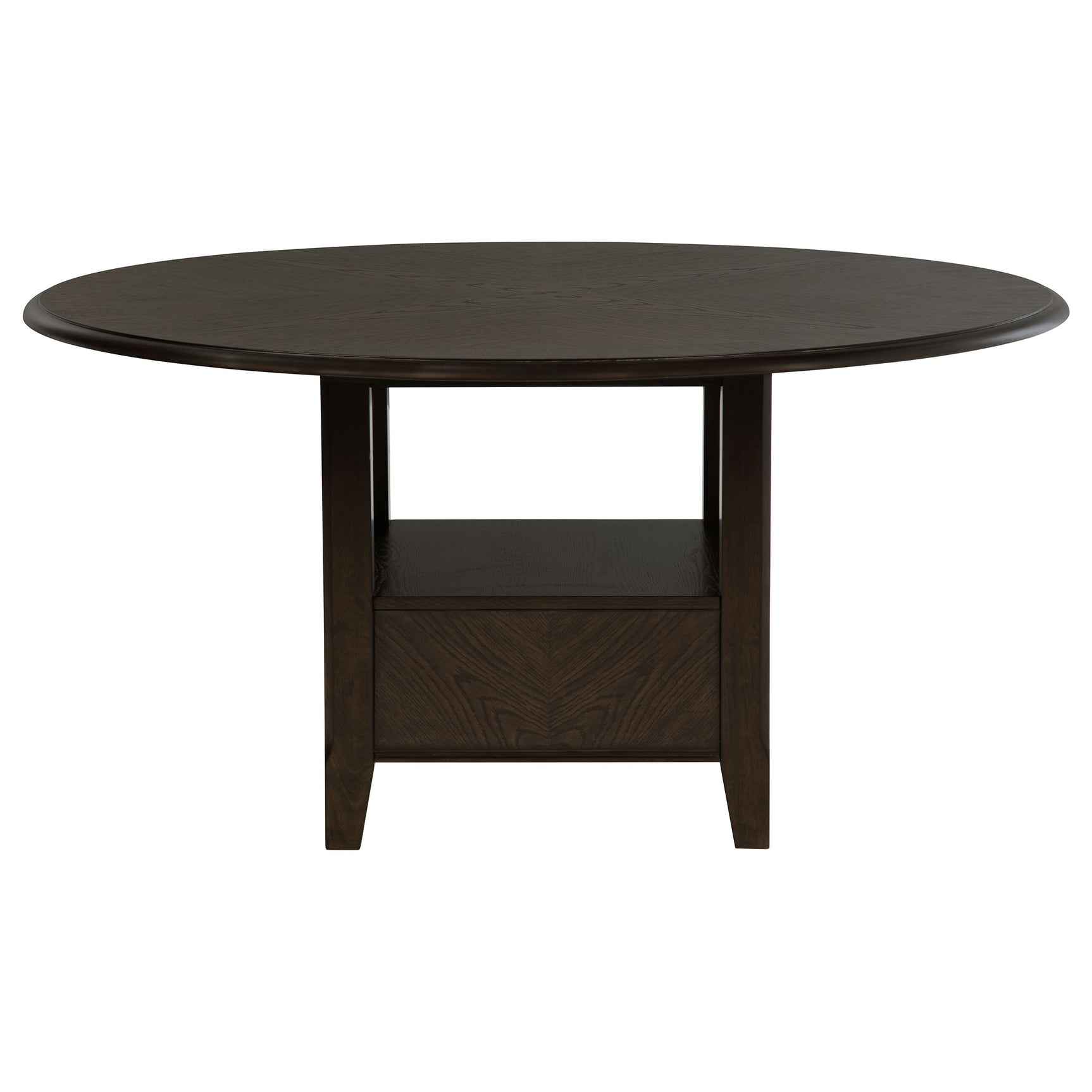 main view of Twyla dining set showing table and chairs