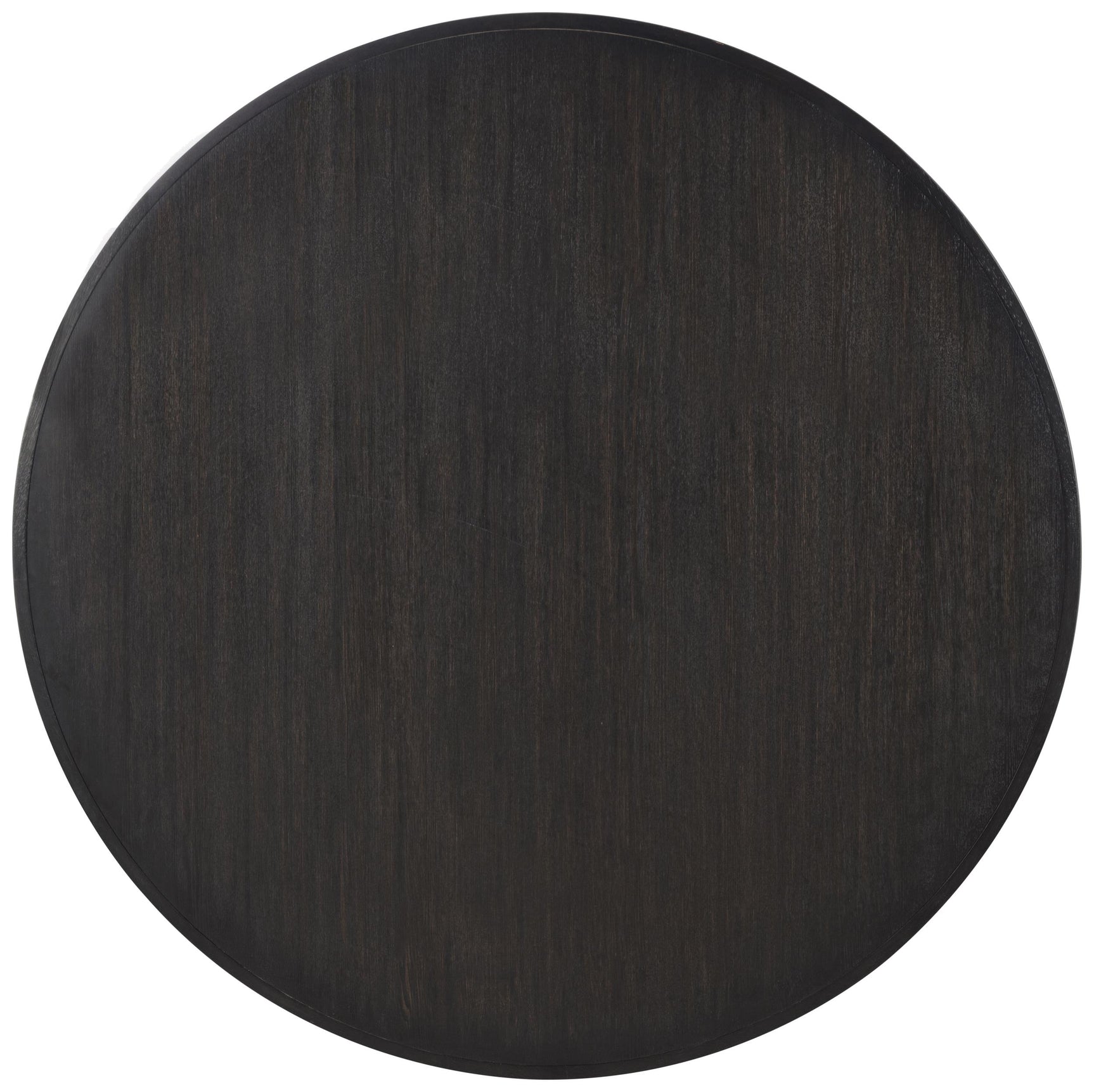 Leandro table in dining room setting, side view