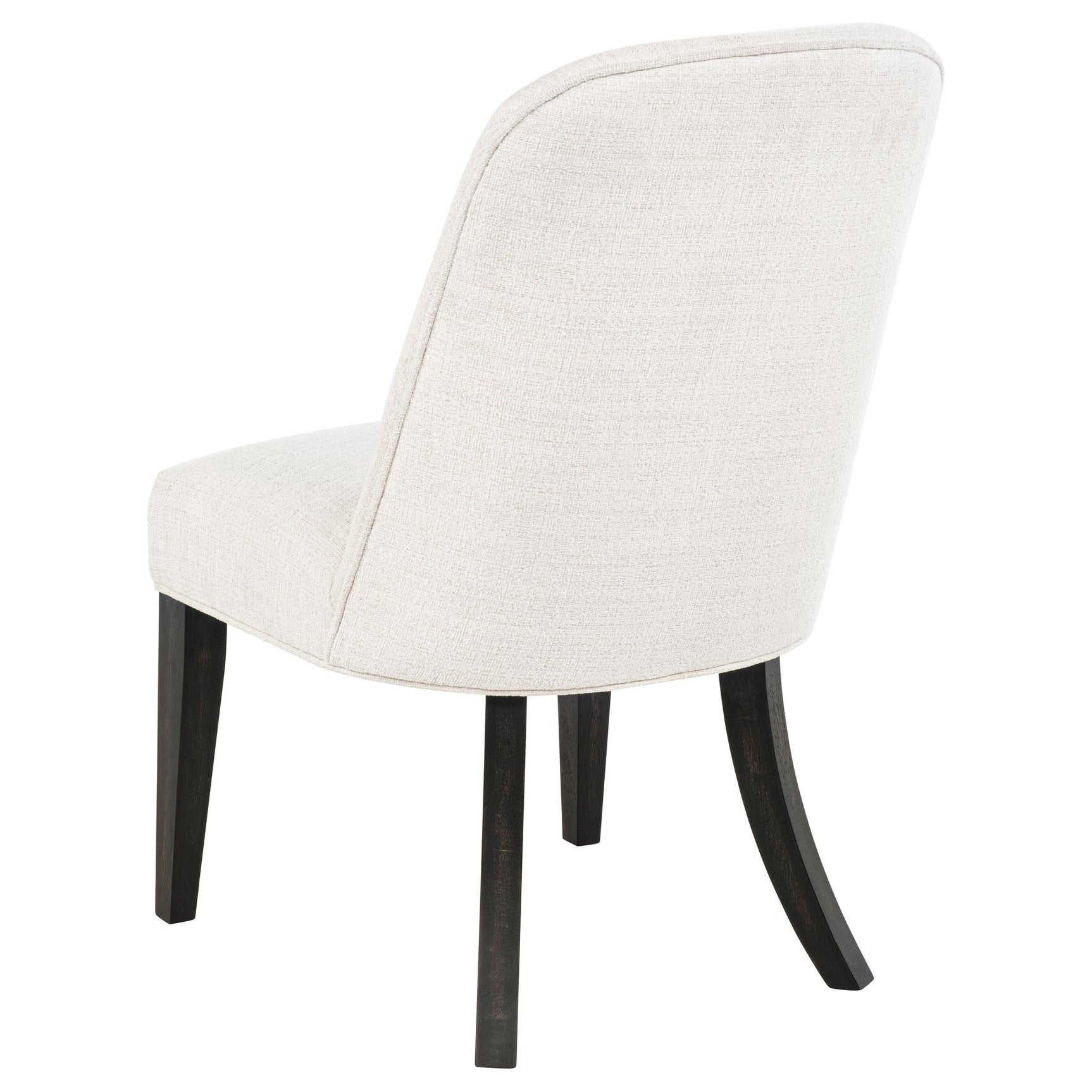 Leandro chair black hardwood leg design