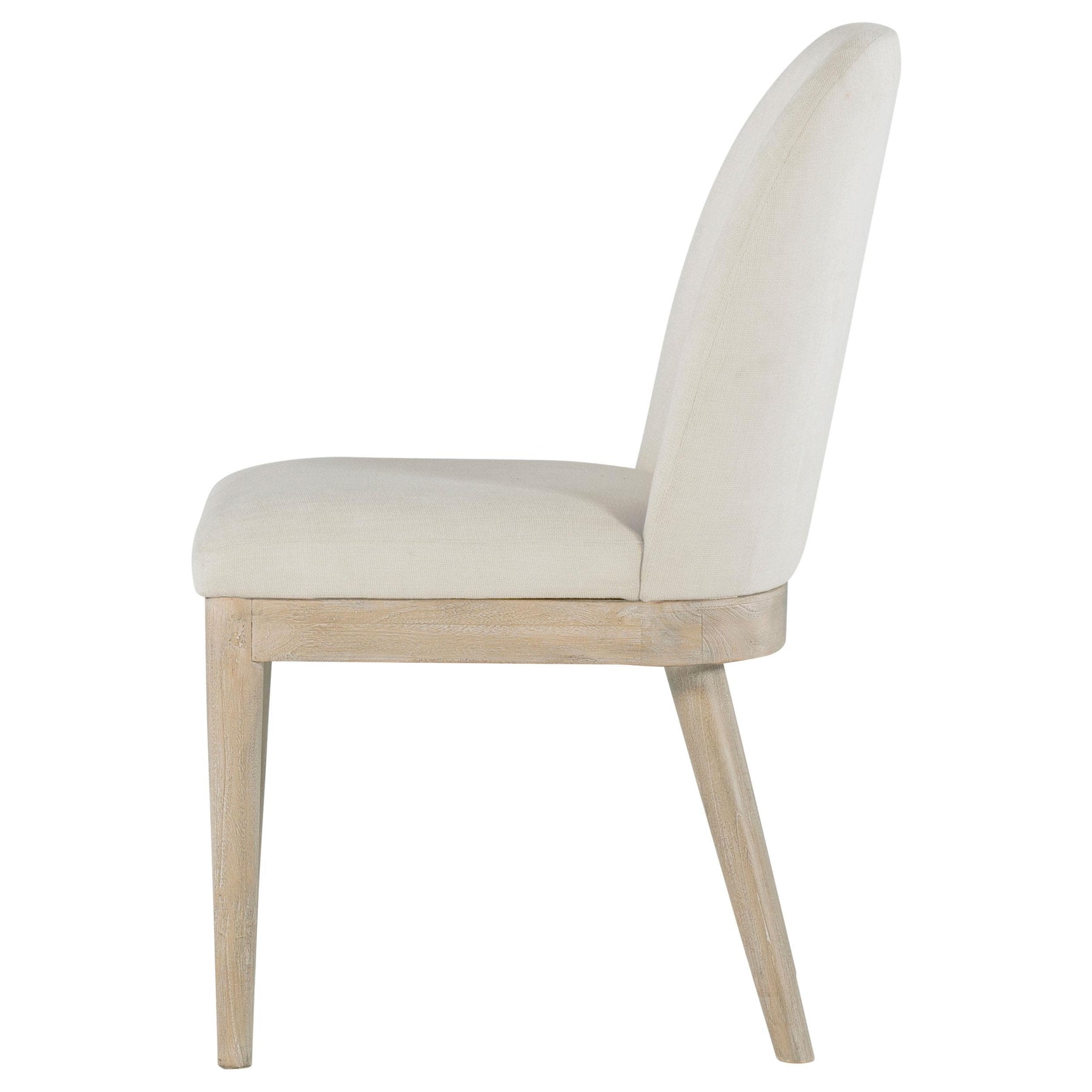 Solano chair upholstered back detail
