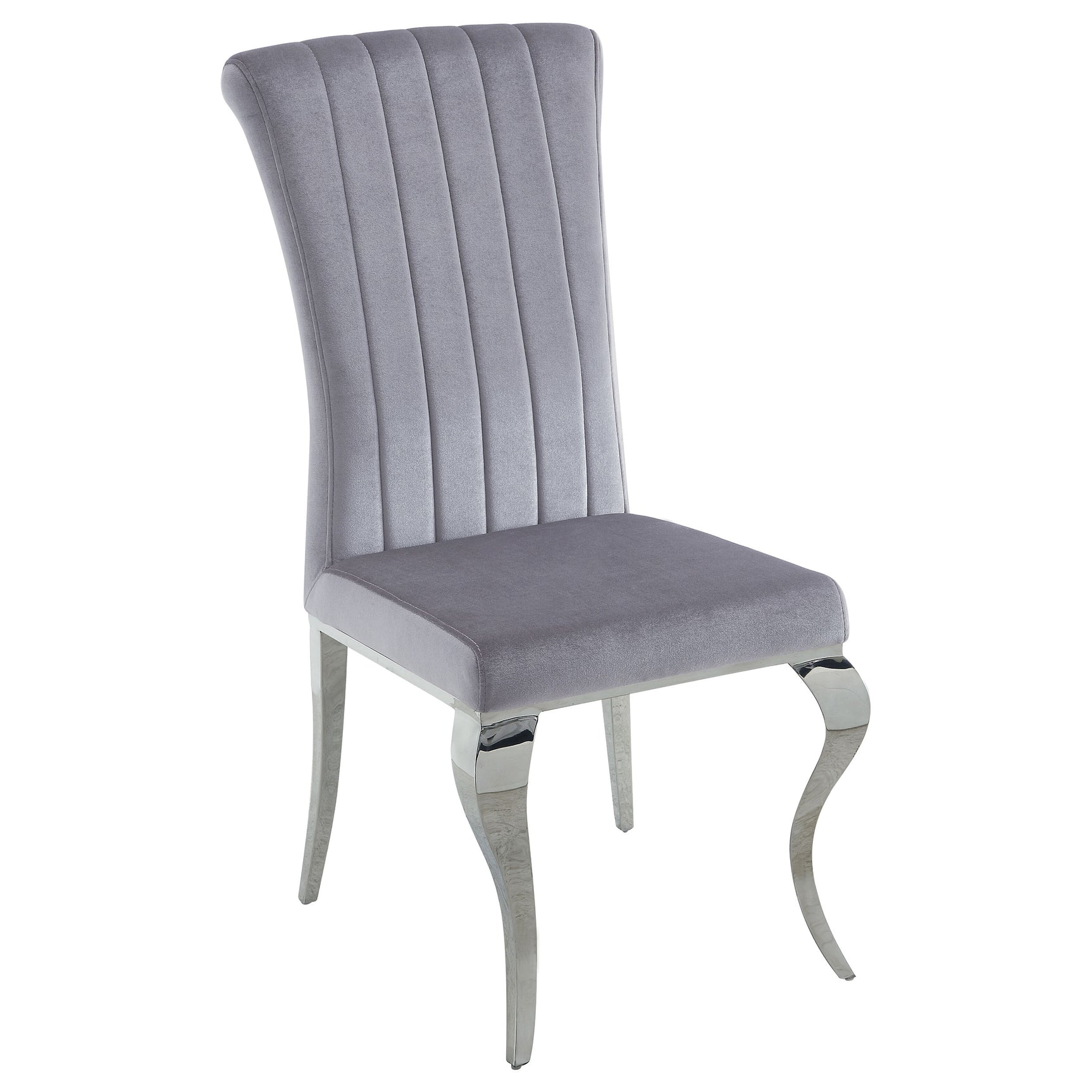 Room perspective of Quinn Gray Dining Room Set