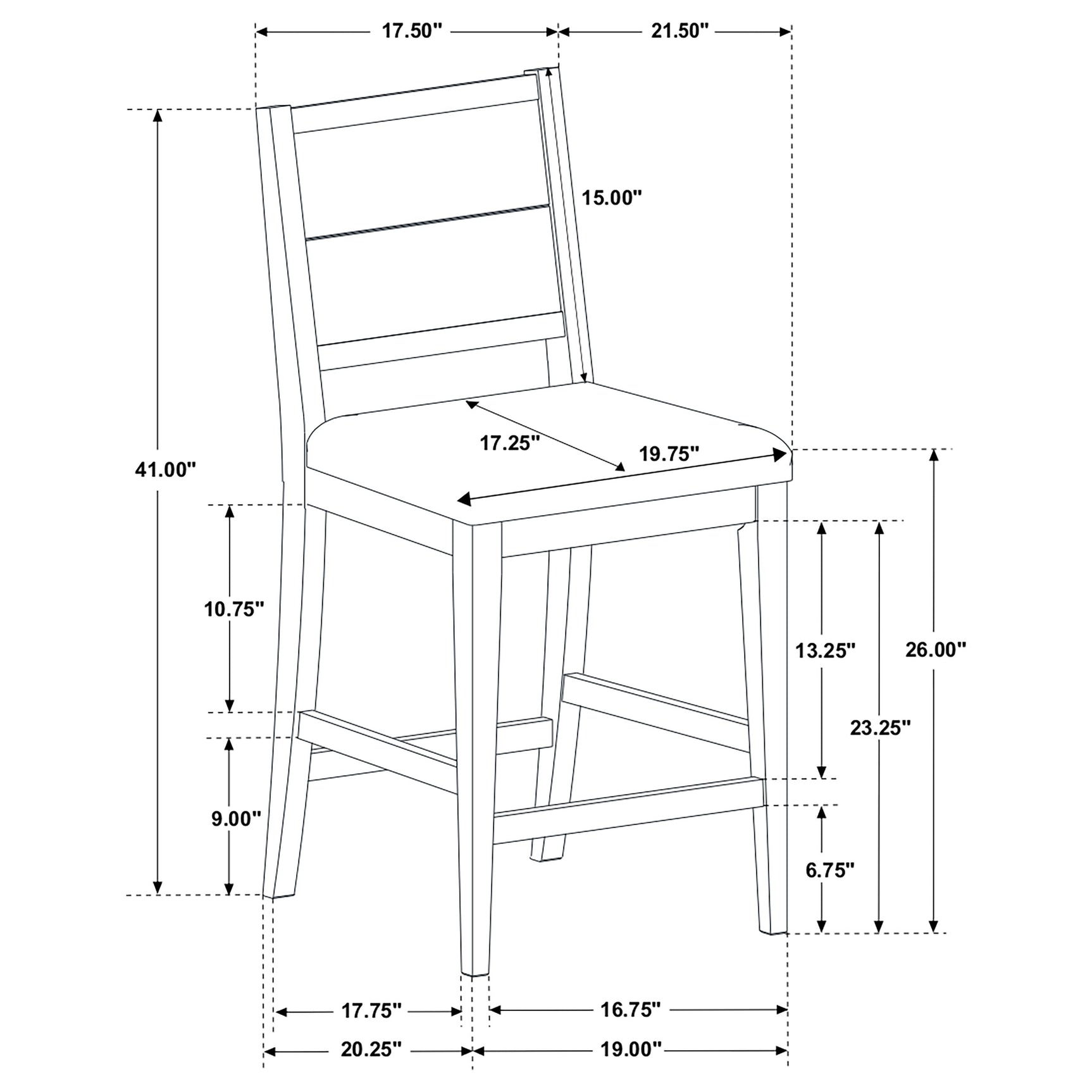 Detail of chair seat and backrest
