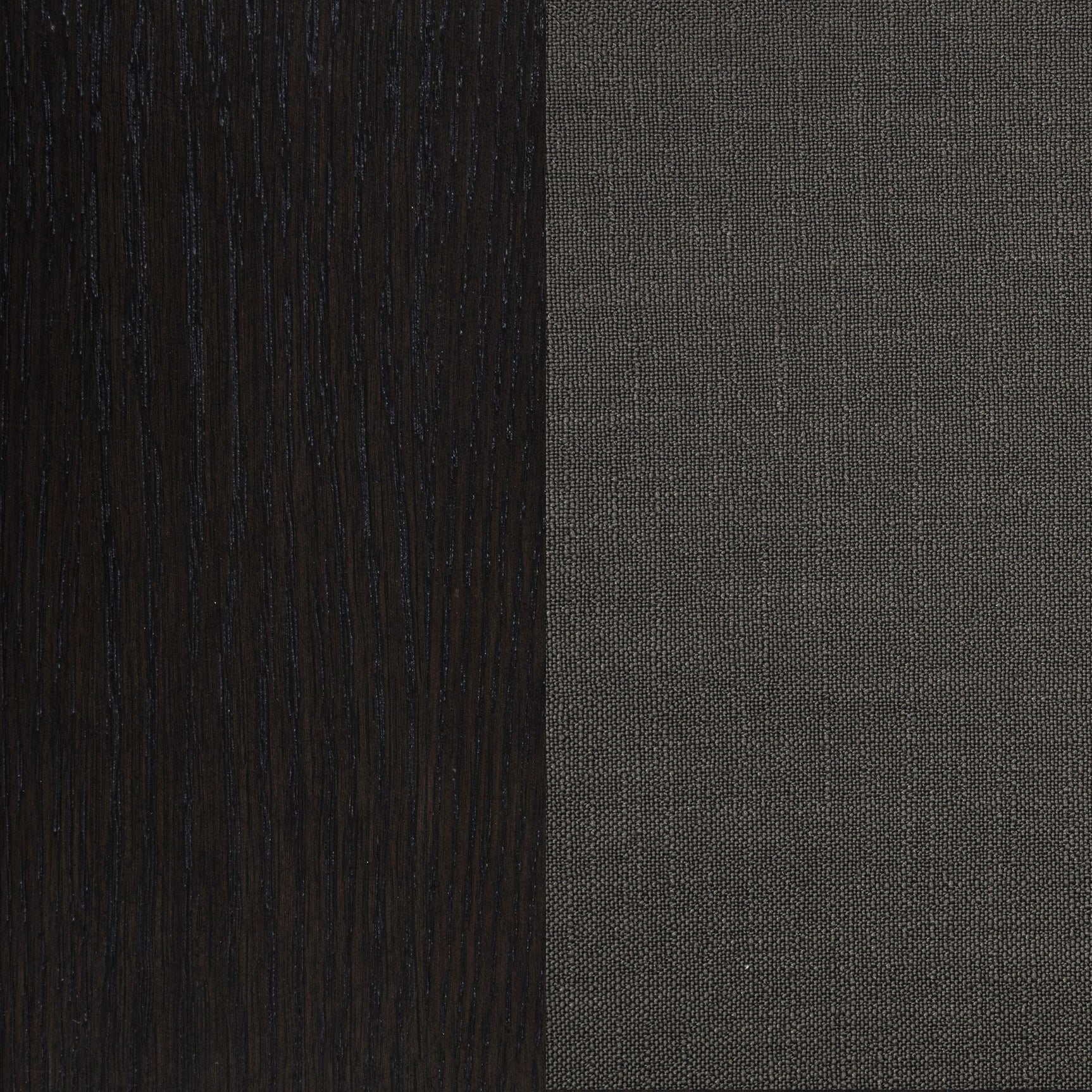 Seat and cushion detail of Berning Parson chair