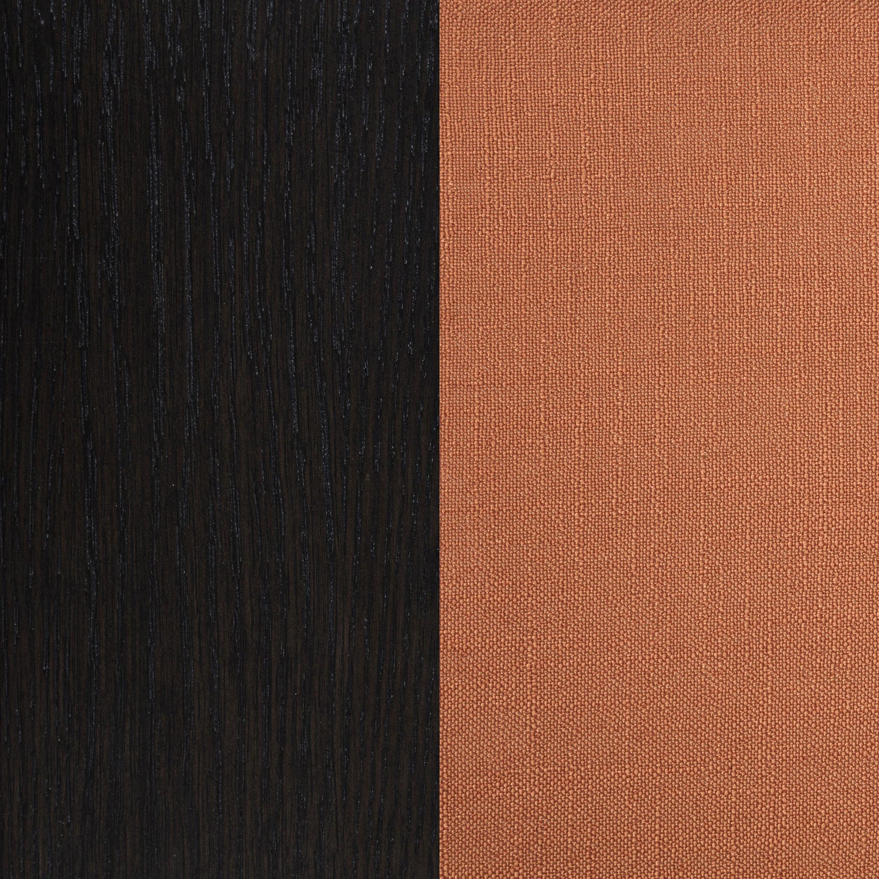 Plastic glide under rubberwood leg protecting floor