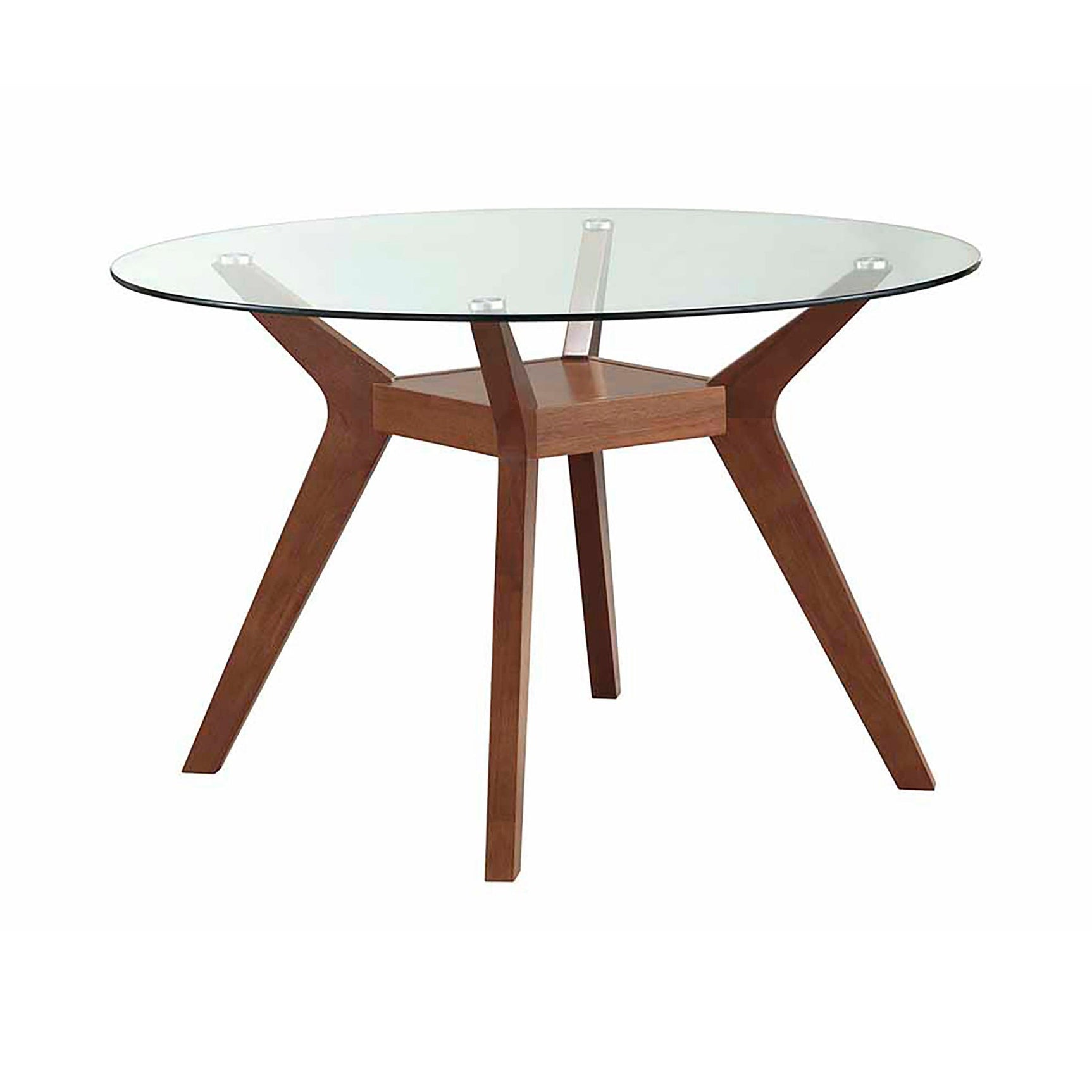 Gabriel upholstered counter height stools cappuccino and tan angled view