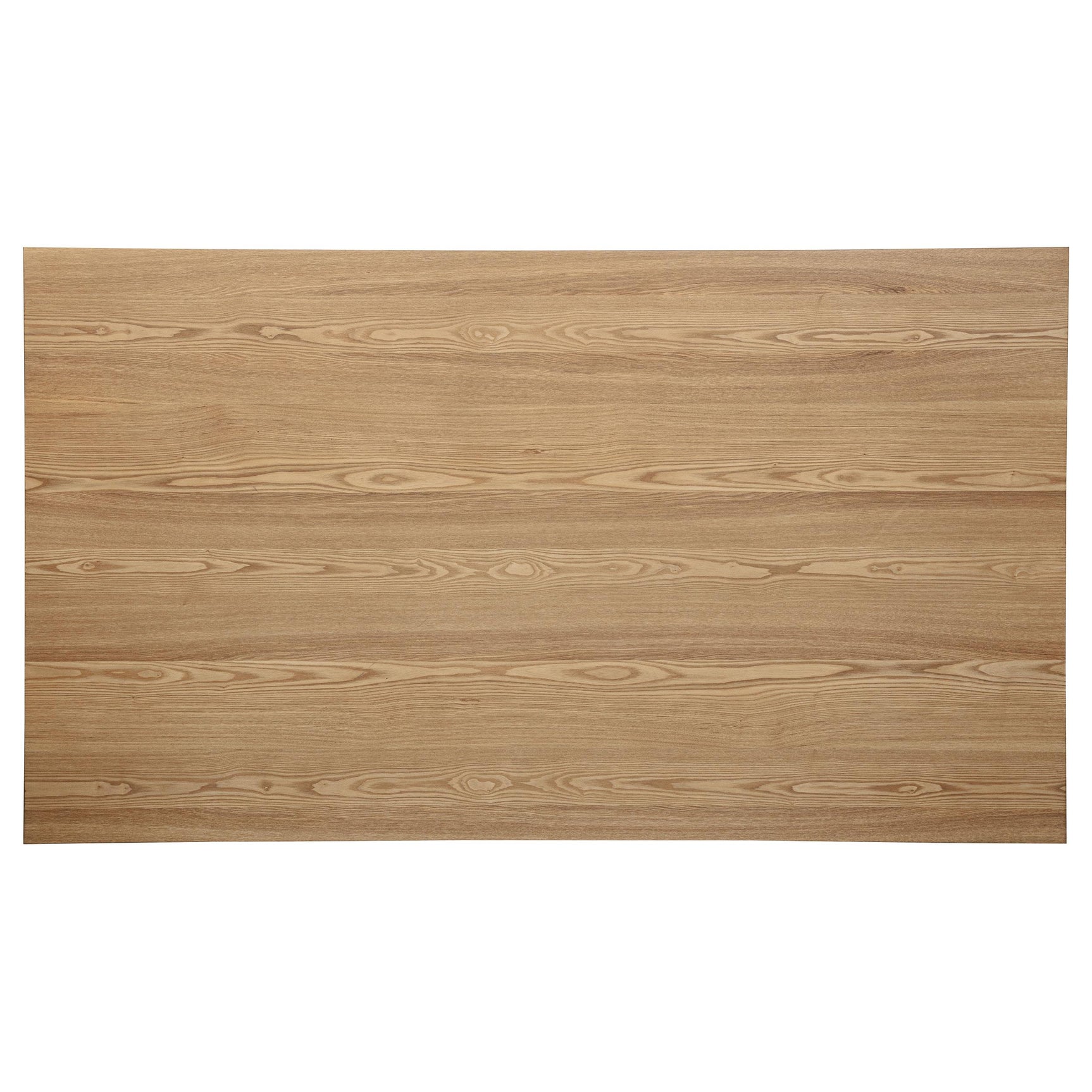 Top-down view of Andrews dining table surface