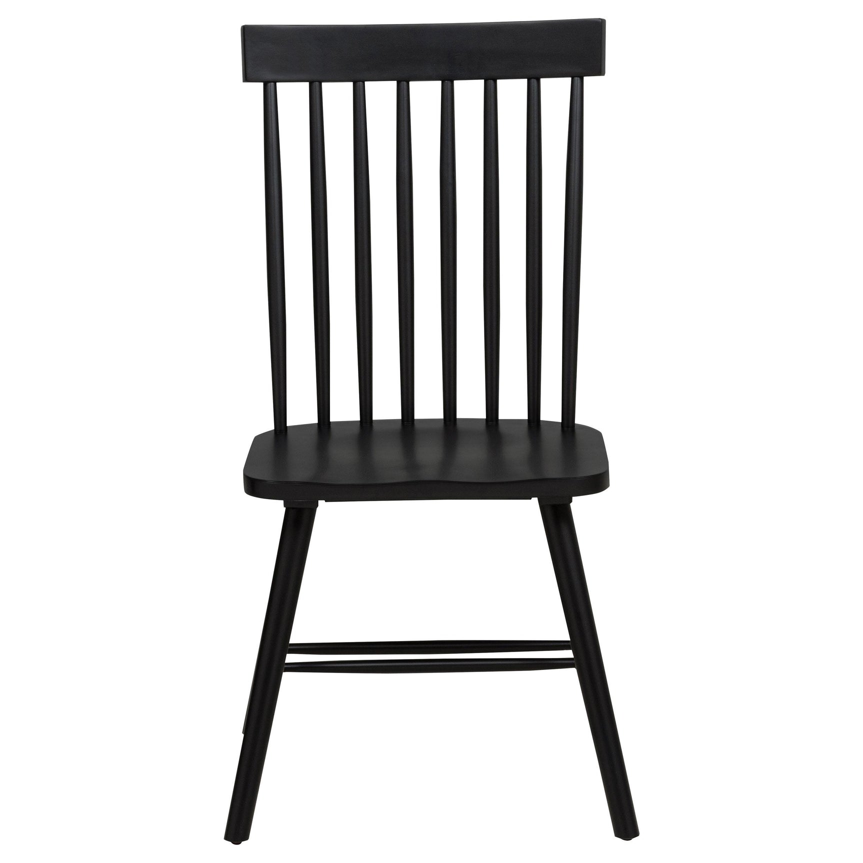 Leg detail with double stretchers on Windsor chair